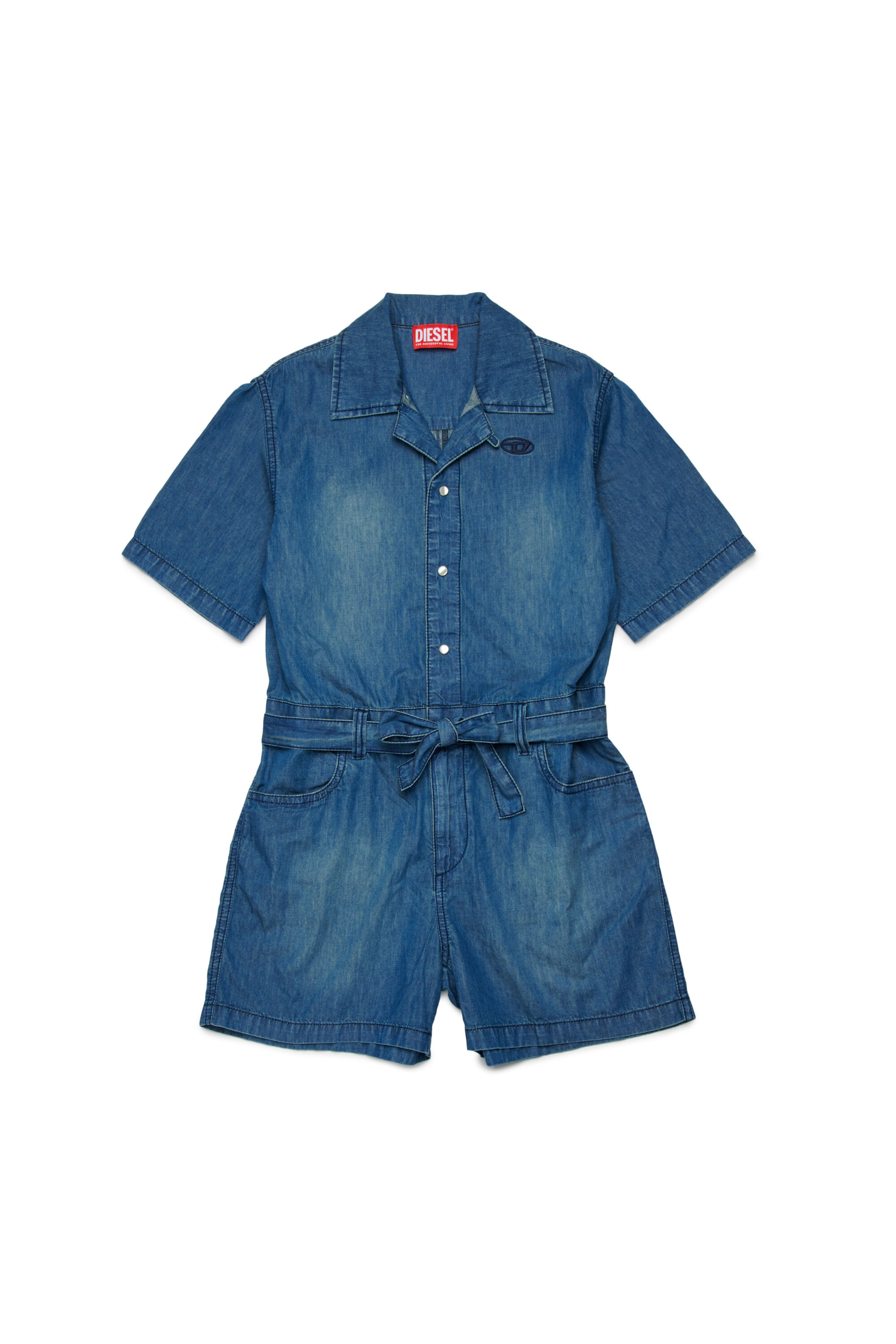 Diesel - JRAPP, Combinaison en denim Femme in Bleu - 1