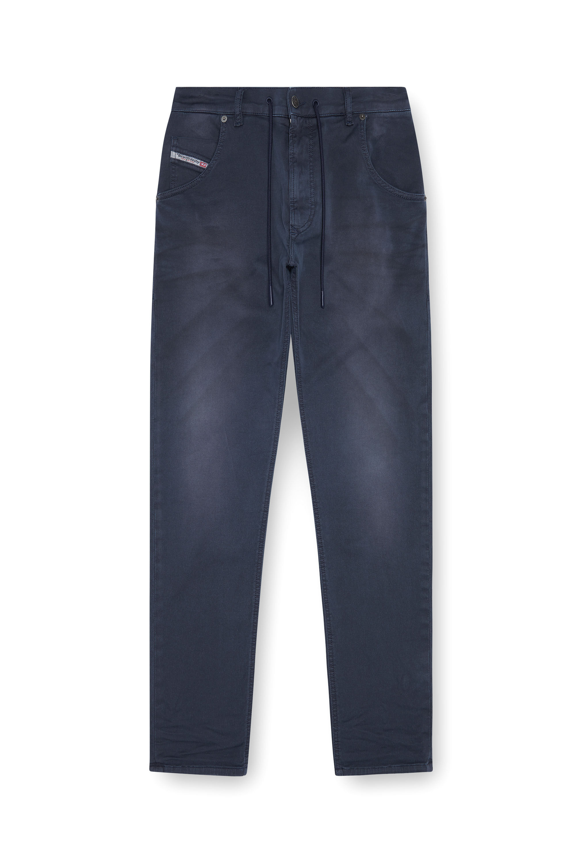 Diesel - Regular 2030 D-Krooley Joggjeans® 0670M Homme, Bleu Foncé - Image 2