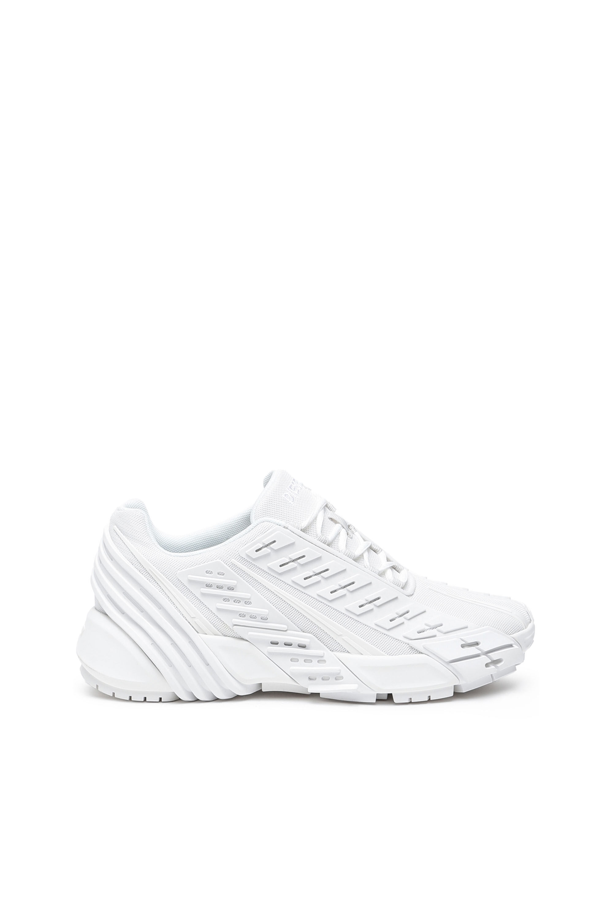 S PROTOTYPE LOW Homme baskets hautes en mesh et caoutchouc Diesel