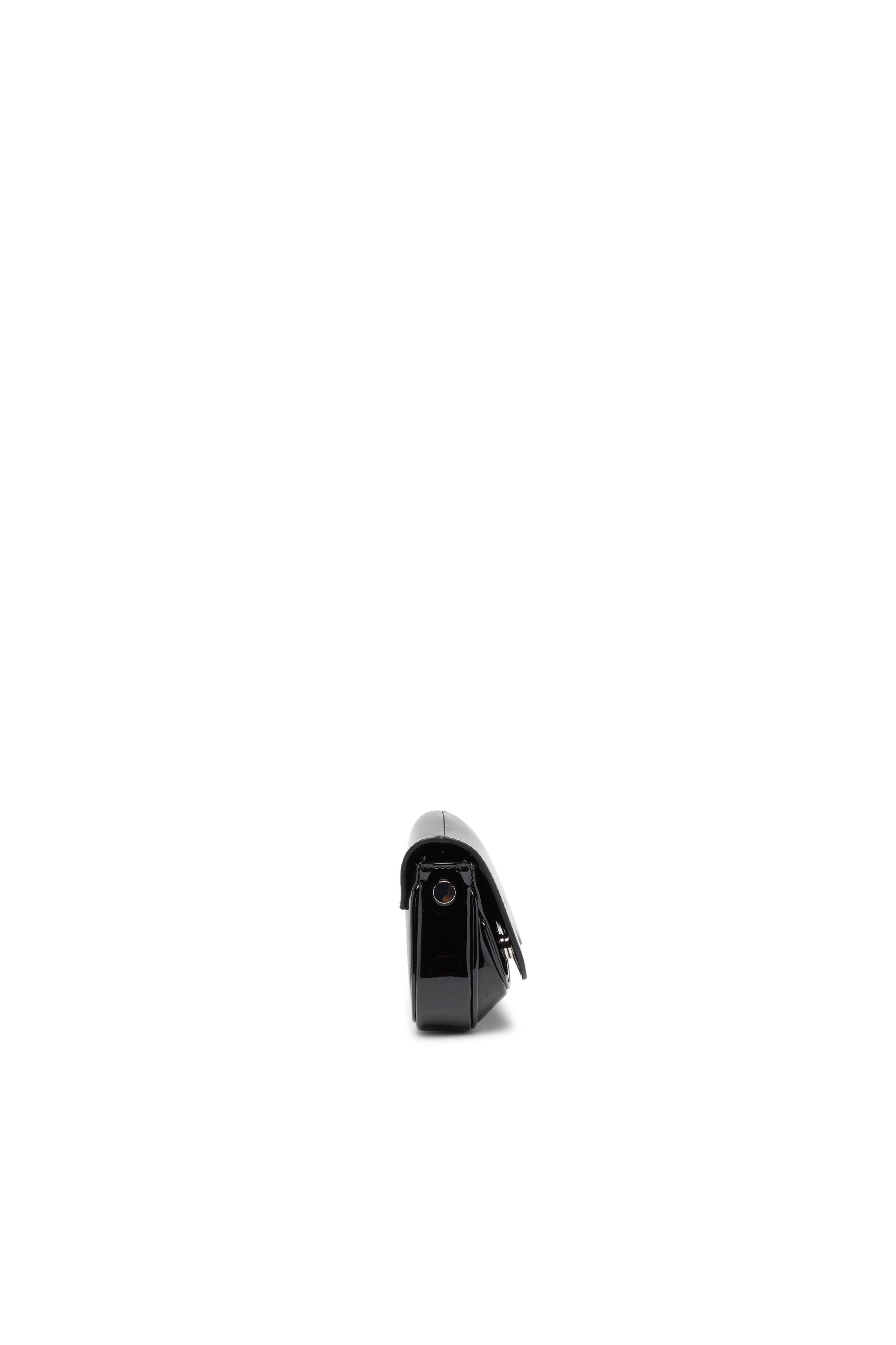 Diesel - PLAY CROSSBODY XS, Play-Petit sac bandoulière en PU brillant Femme in Noir - 4