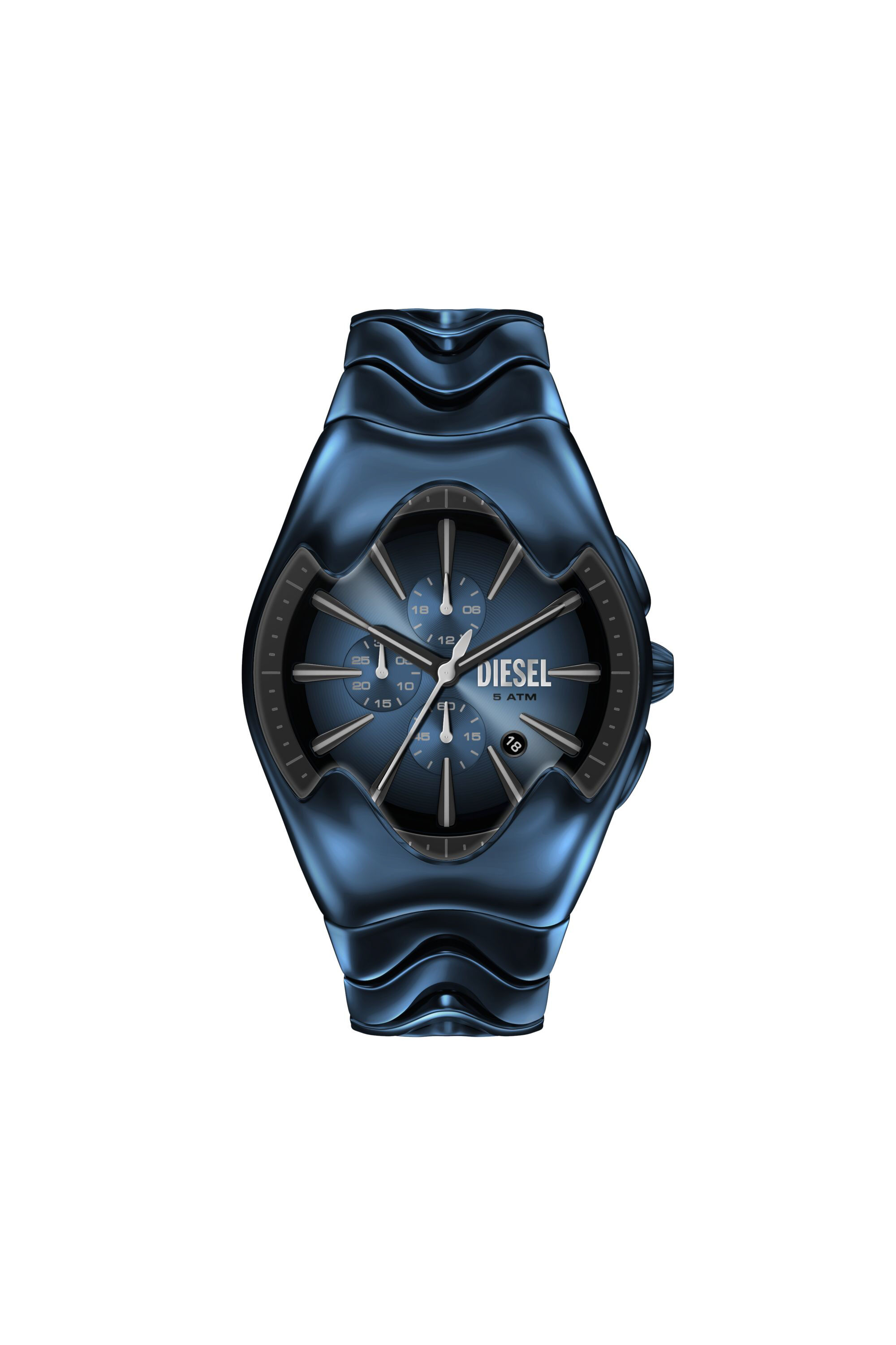 Diesel - DZ4704 WATCH, Montre Mercurial en acier inoxydable bleu Homme in Polychrome - 1