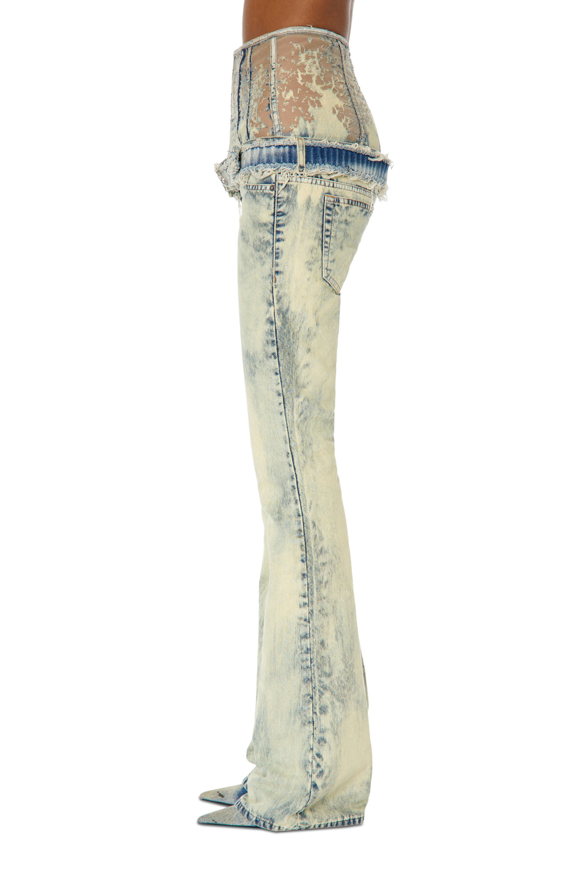 Diesel - Bootcut and Flare Jeans 1969 D-Ebbey 068GP Femme, Bleu Clair - Image 5