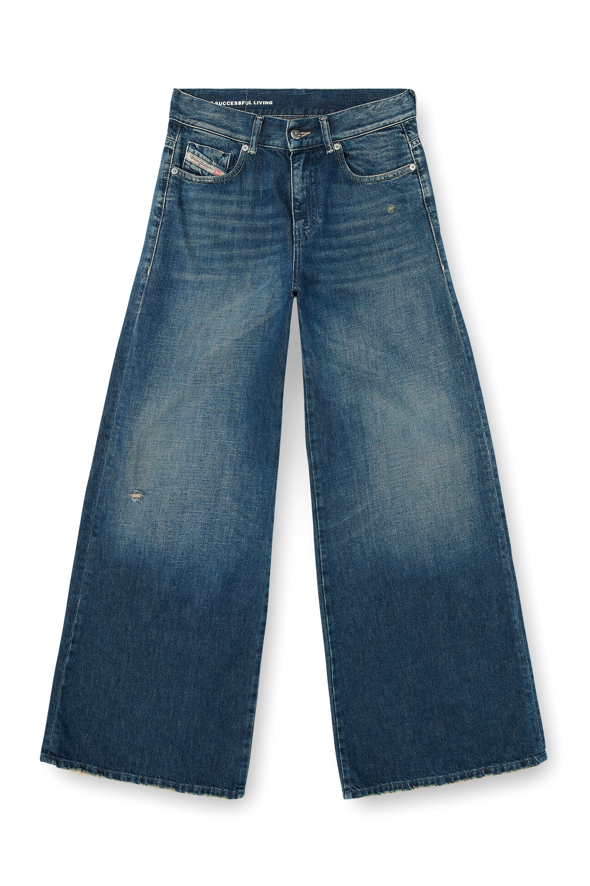 Diesel - Flare Jeans 1978 D-Akemi 09N70 Femme, Bleu Fonc&eacute; - Image 6