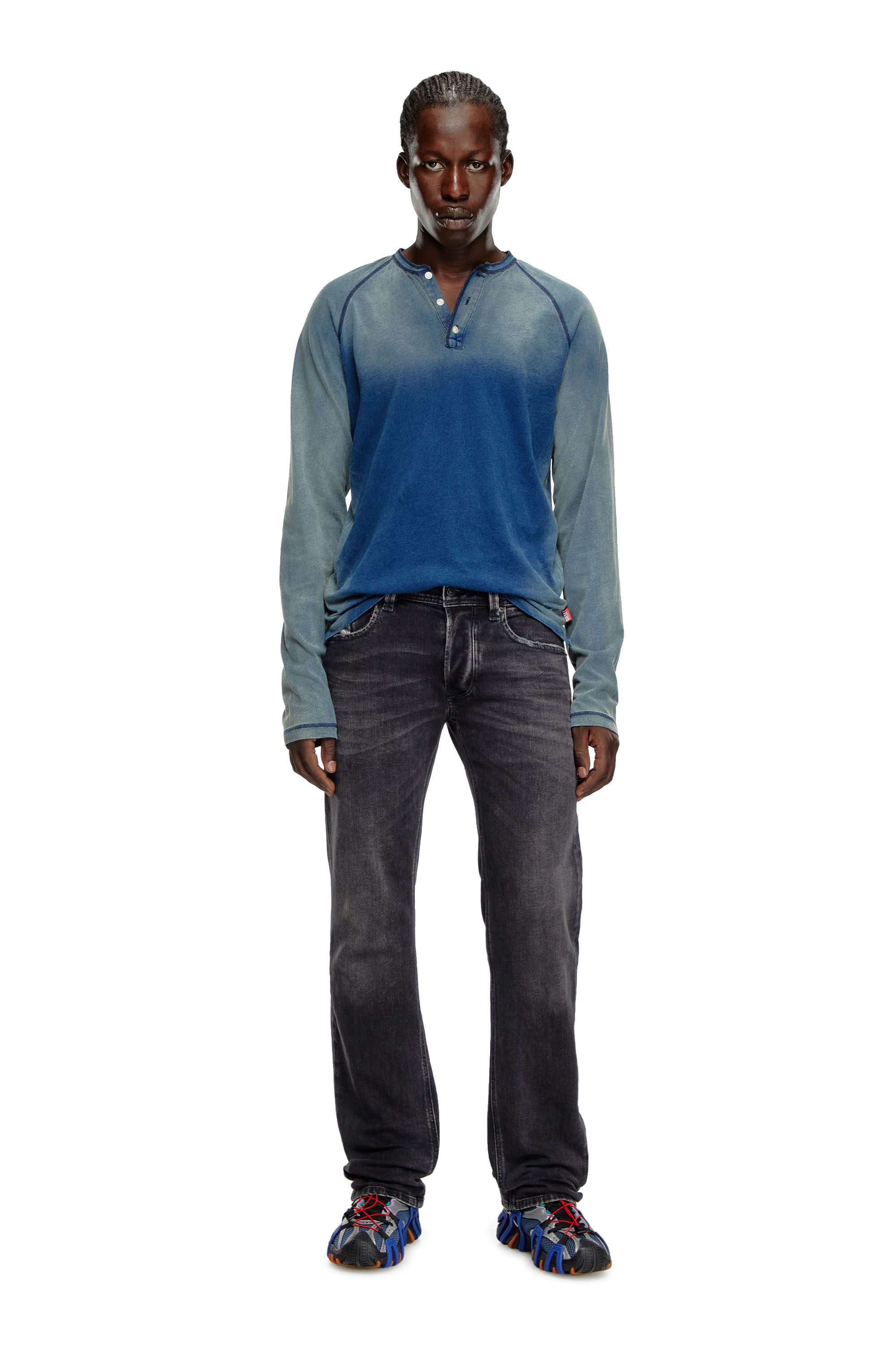 Jeans Regular Homme Noir Gris fonce Diesel 1985 Larkee