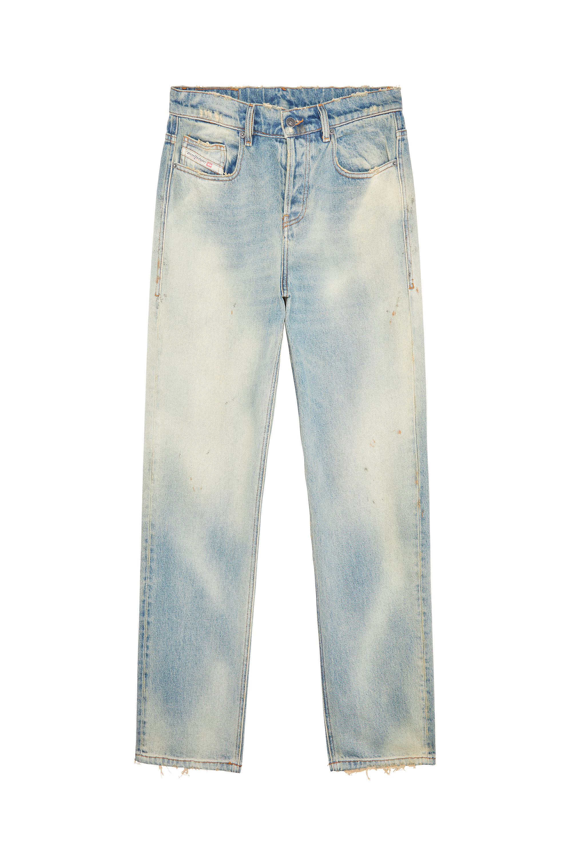 Diesel - Straight Jeans 2020 D-Viker 0ENAV Homme, Bleu Clair - Image 2