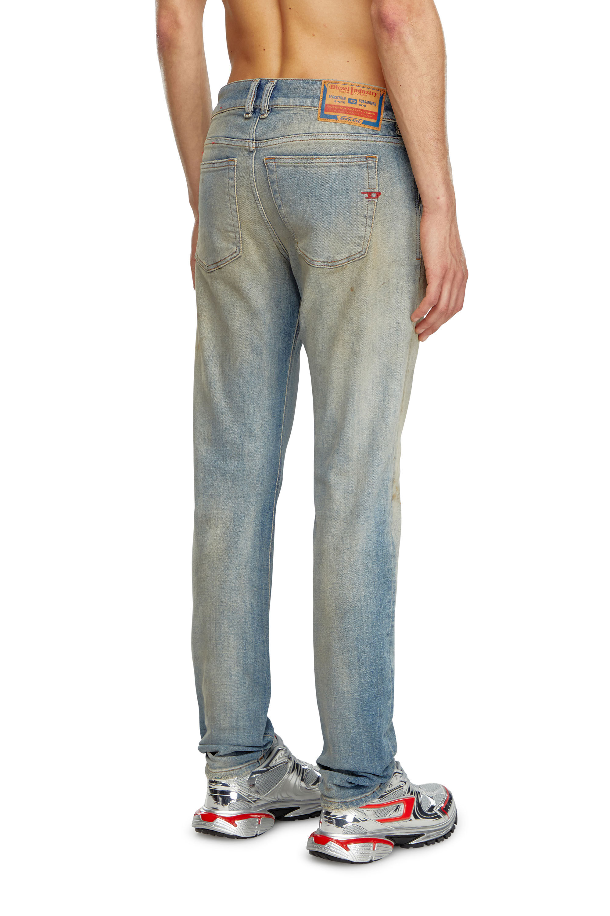 Diesel - Skinny Jeans 1979 Sleenker 09J25 Homme, Bleu moyen - Image 4
