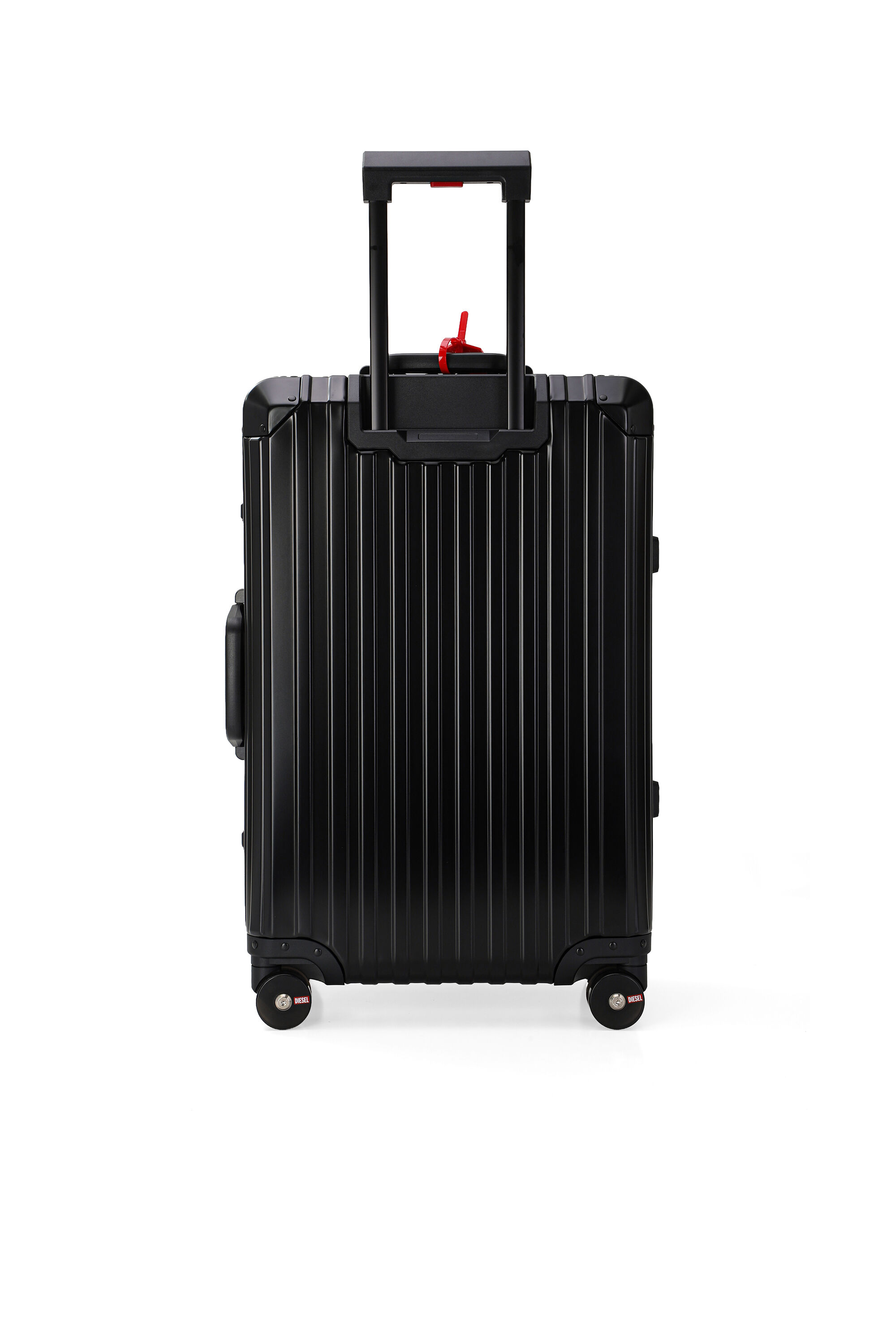 Diesel - DIESEL ALUMINUM TROLLEY- DSL002, Unisex's Aluminum suitcase size M in Black - 2