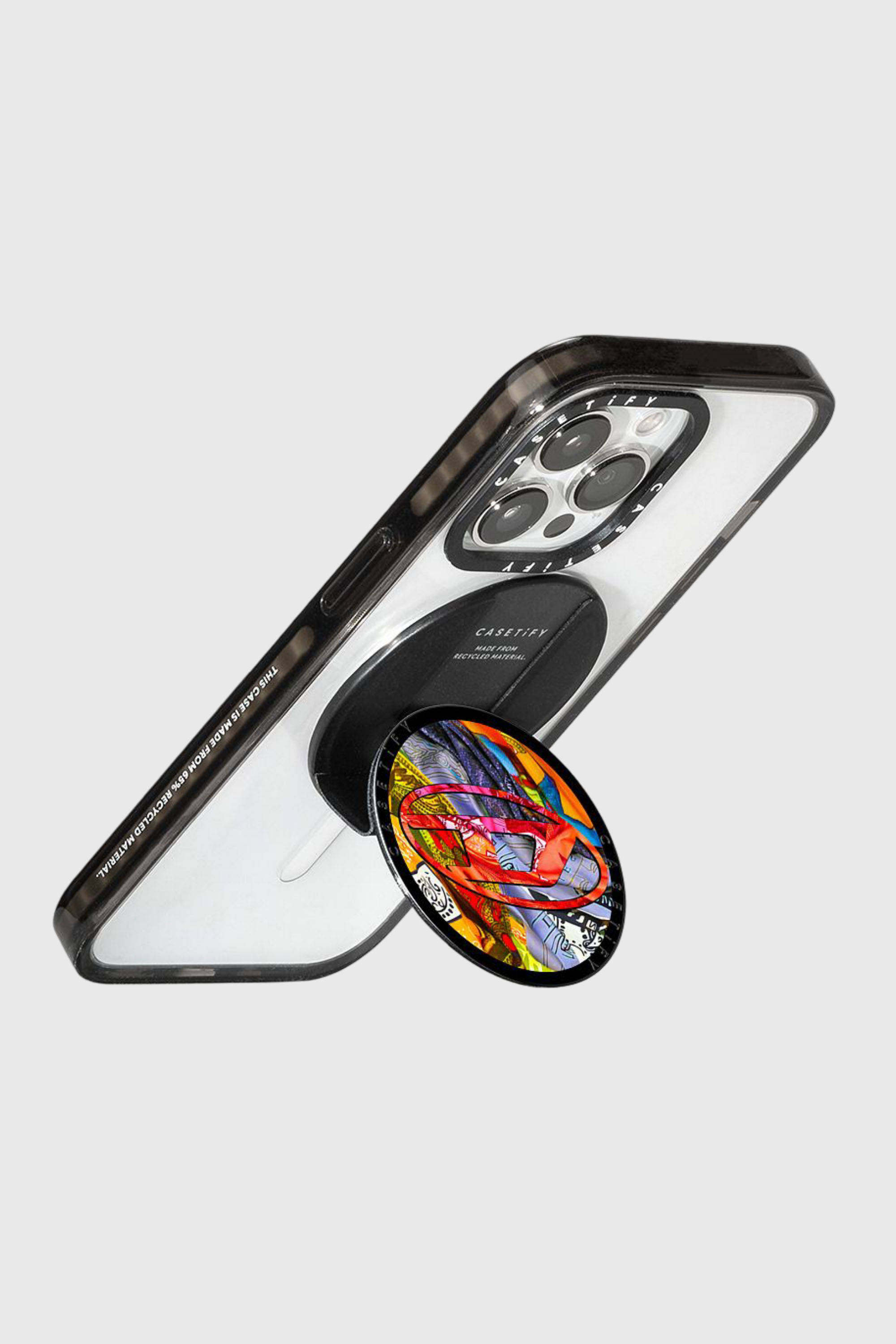 Diesel - 60348 CASETIFY GRIP STAND, Poign&eacute;e & Support Universel Mixte in Polychrome - 4