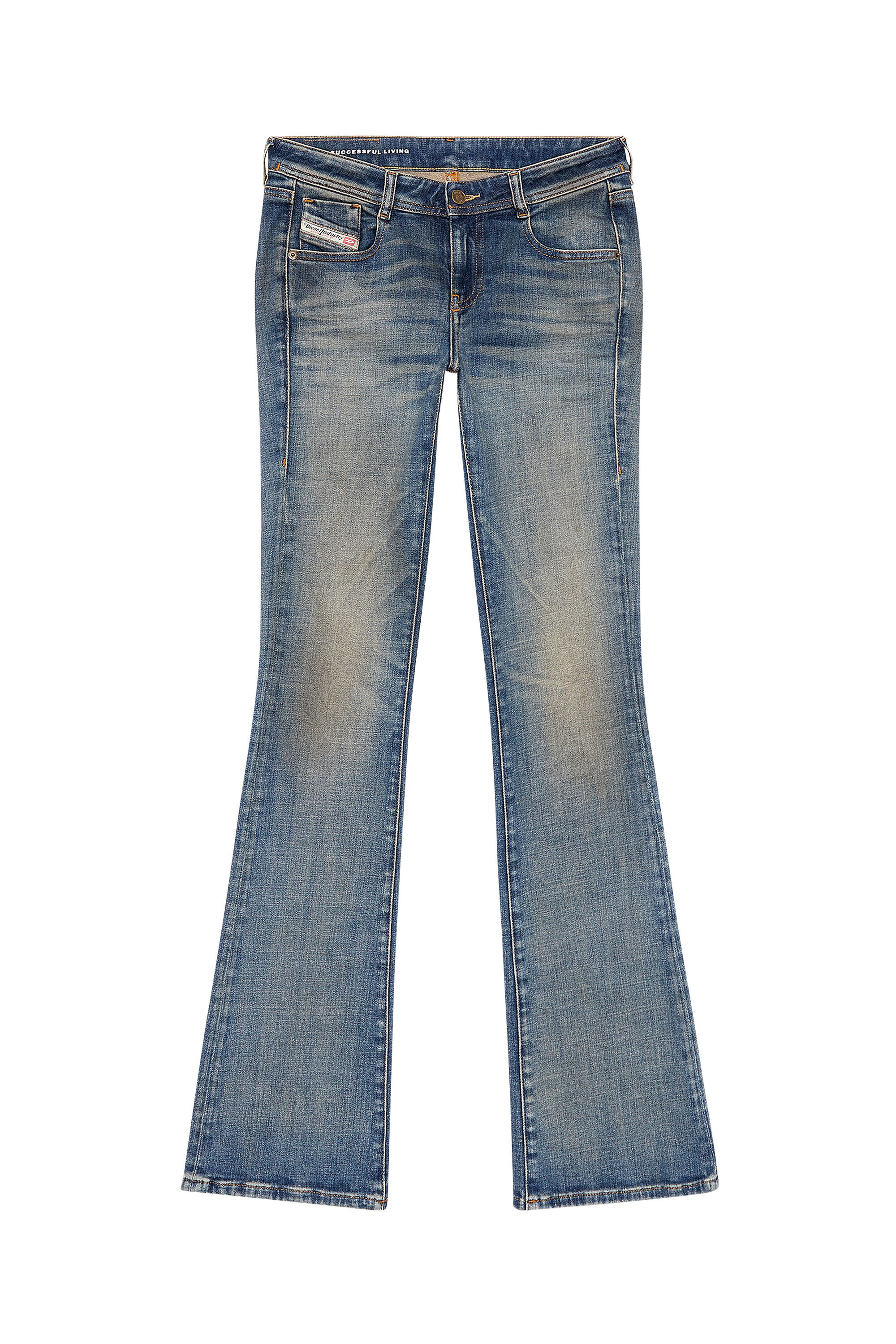 Diesel - Woman Bootcut and Flare Jeans 1969 D-Ebbey 09H69, Dark Blue - Image 2