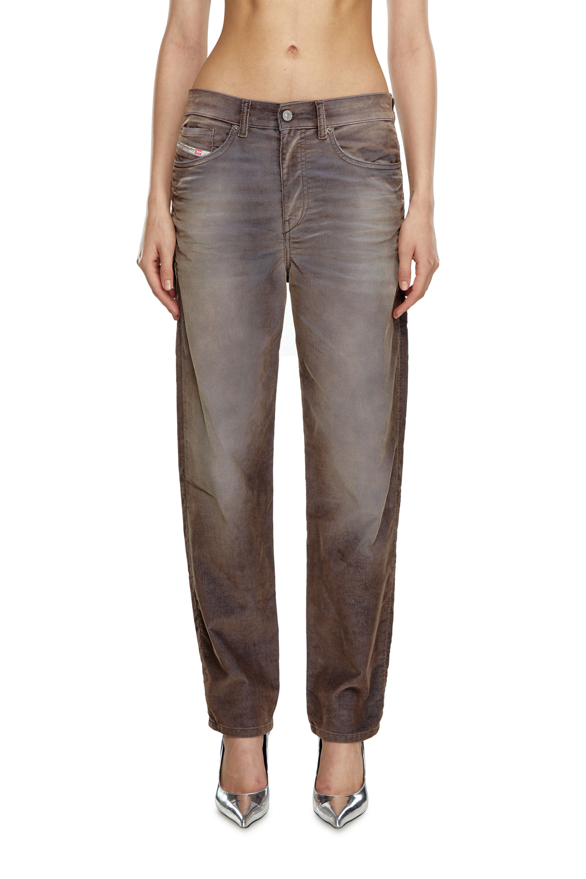 Diesel - Regular Jeans 2016 D-Air 003II Femme, Gris - Image 3