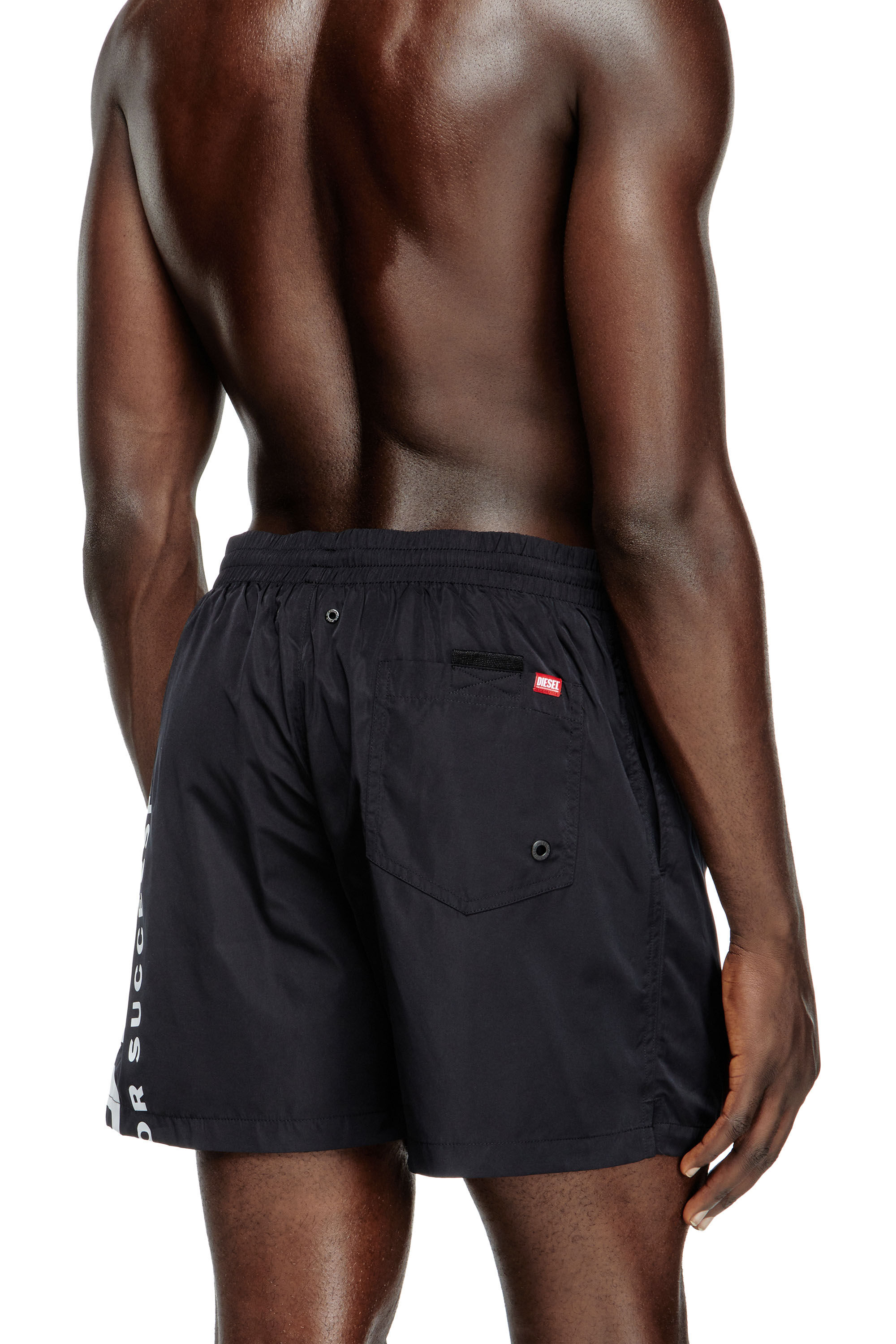 Diesel - RIO-41-D-CORE, Short de bain mi-long avec maxi logo Homme in Polychrome - 3