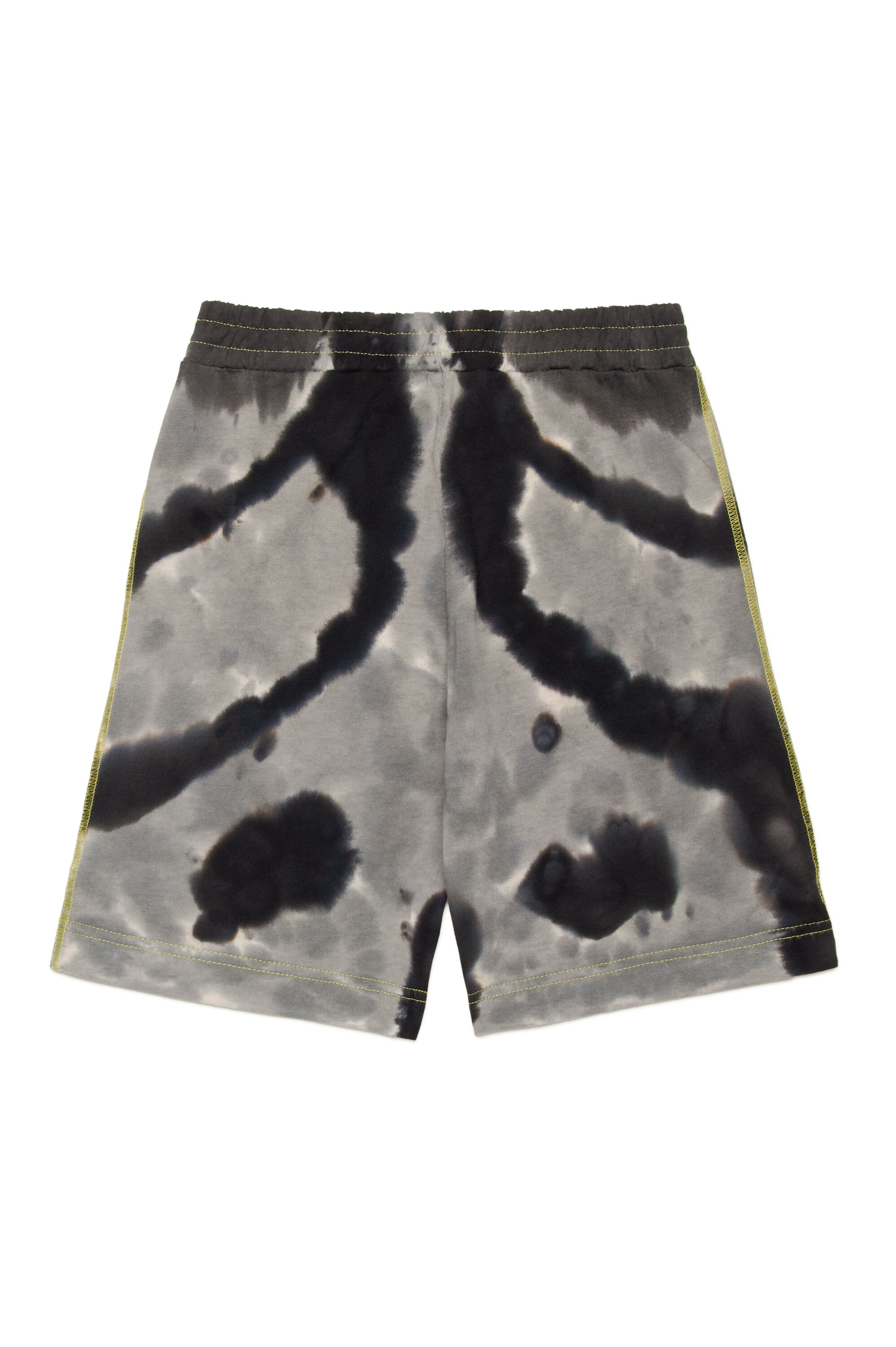 Diesel - PBOBX, Short de survêtement avec imprimé batik Homme in Noir - 2