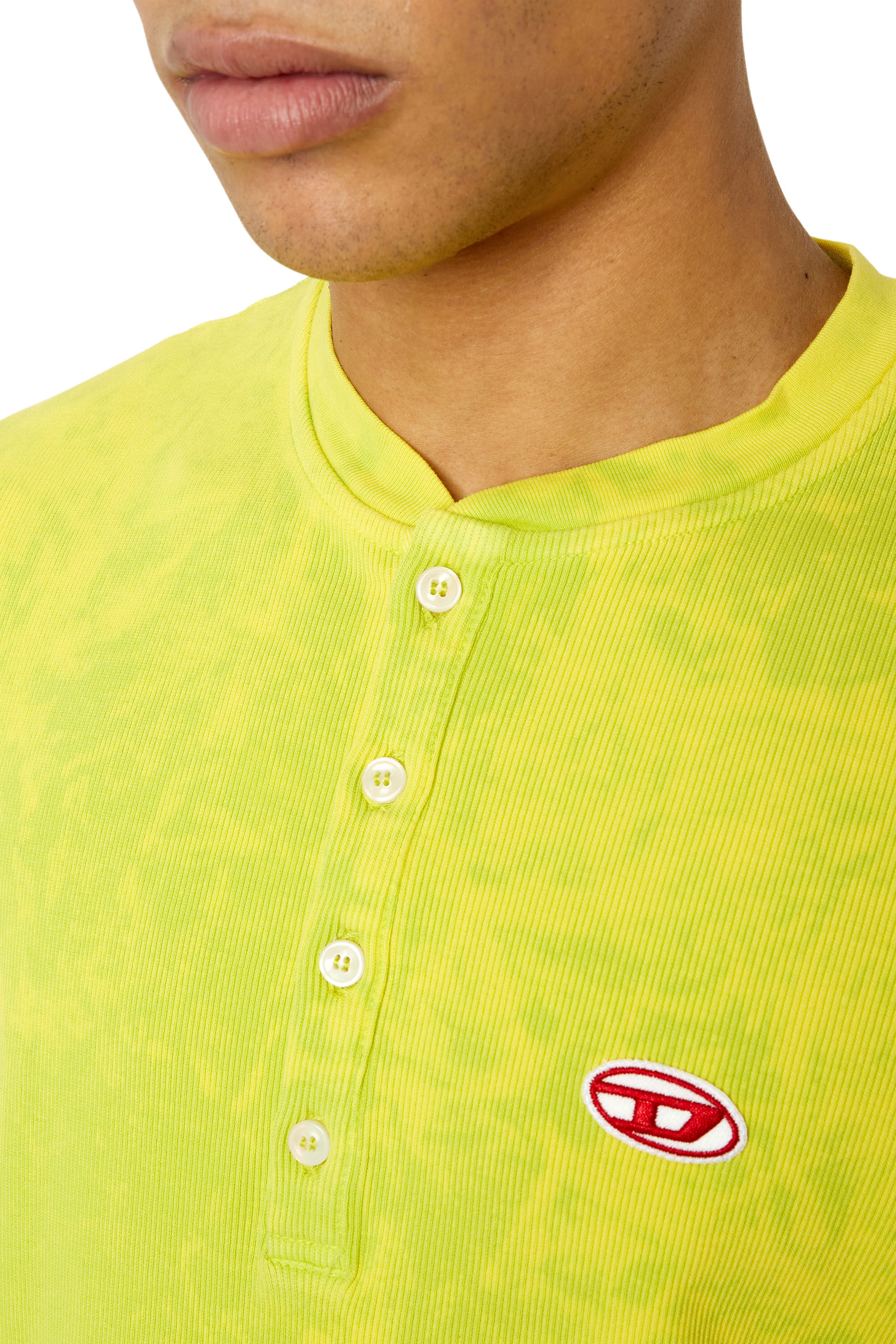 Diesel - T-JUSTRIB, Vert Fluo - Image 5