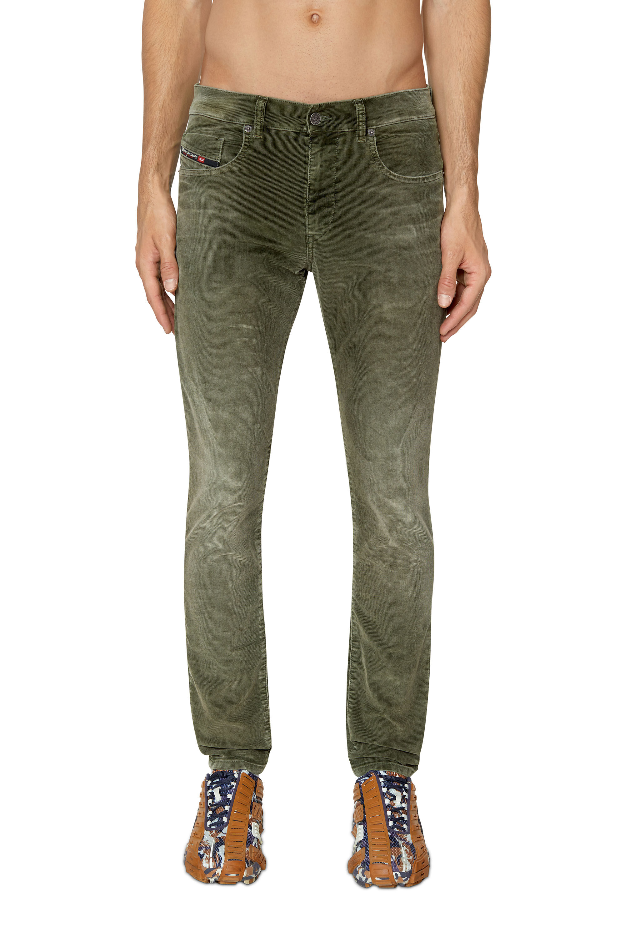 Diesel - 2019 D-Strukt 069XQ Slim Jeans, Vert - Image 3