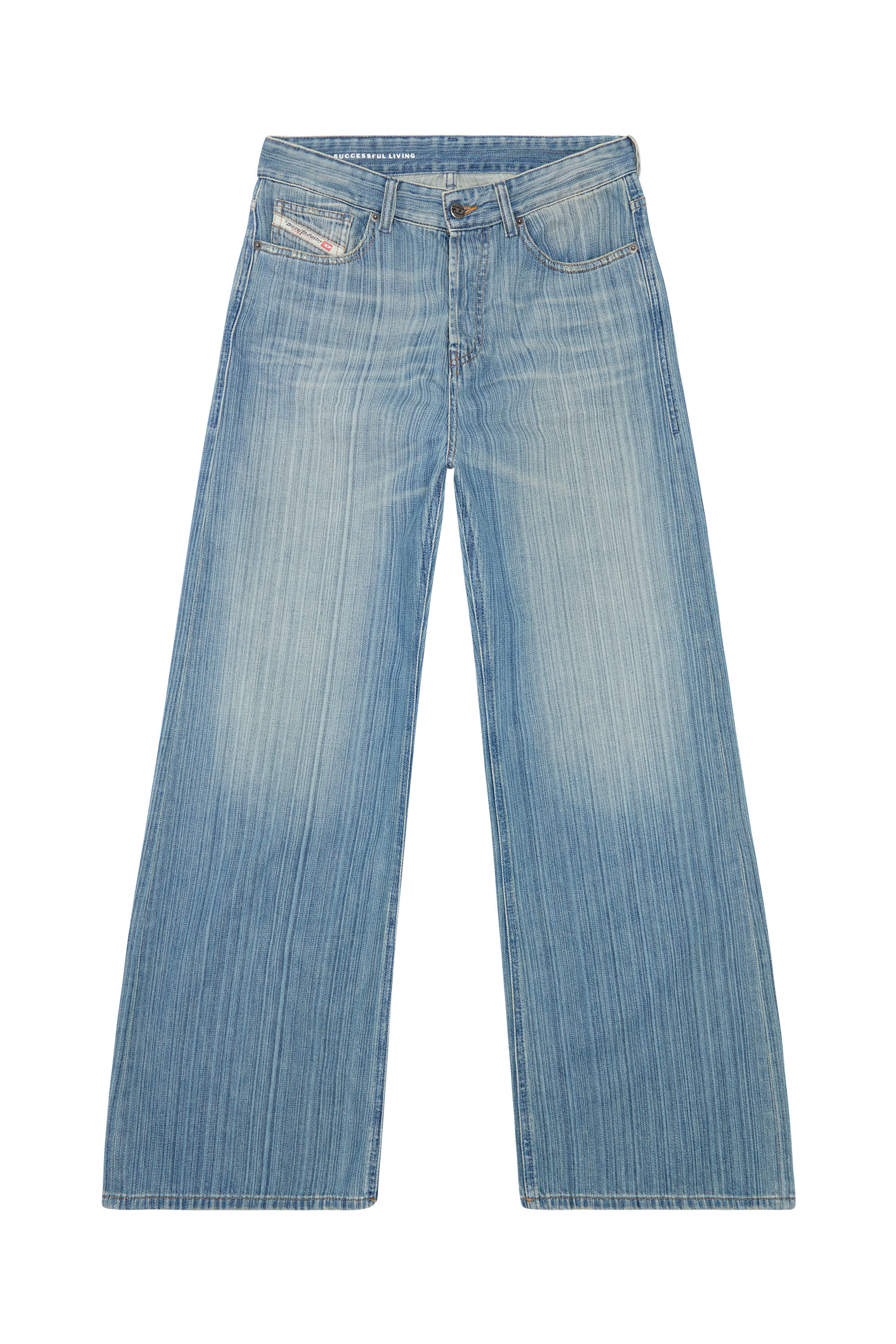 Diesel - Straight Jeans 1996 D-Sire 09J87, Bleu moyen - Image 2