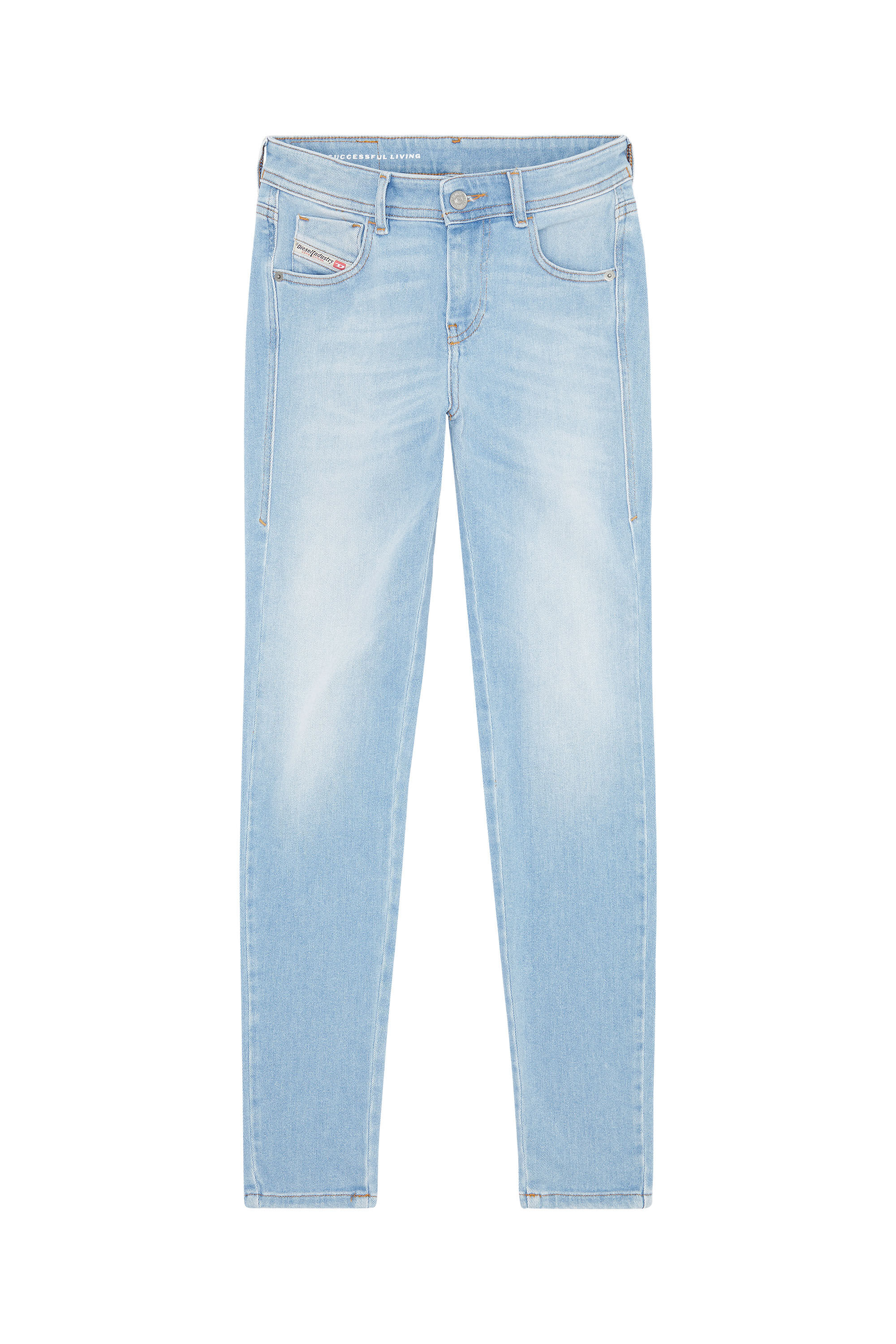 Diesel - 2017 Slandy 09E76 Super skinny Jeans, Bleu Clair - Image 2
