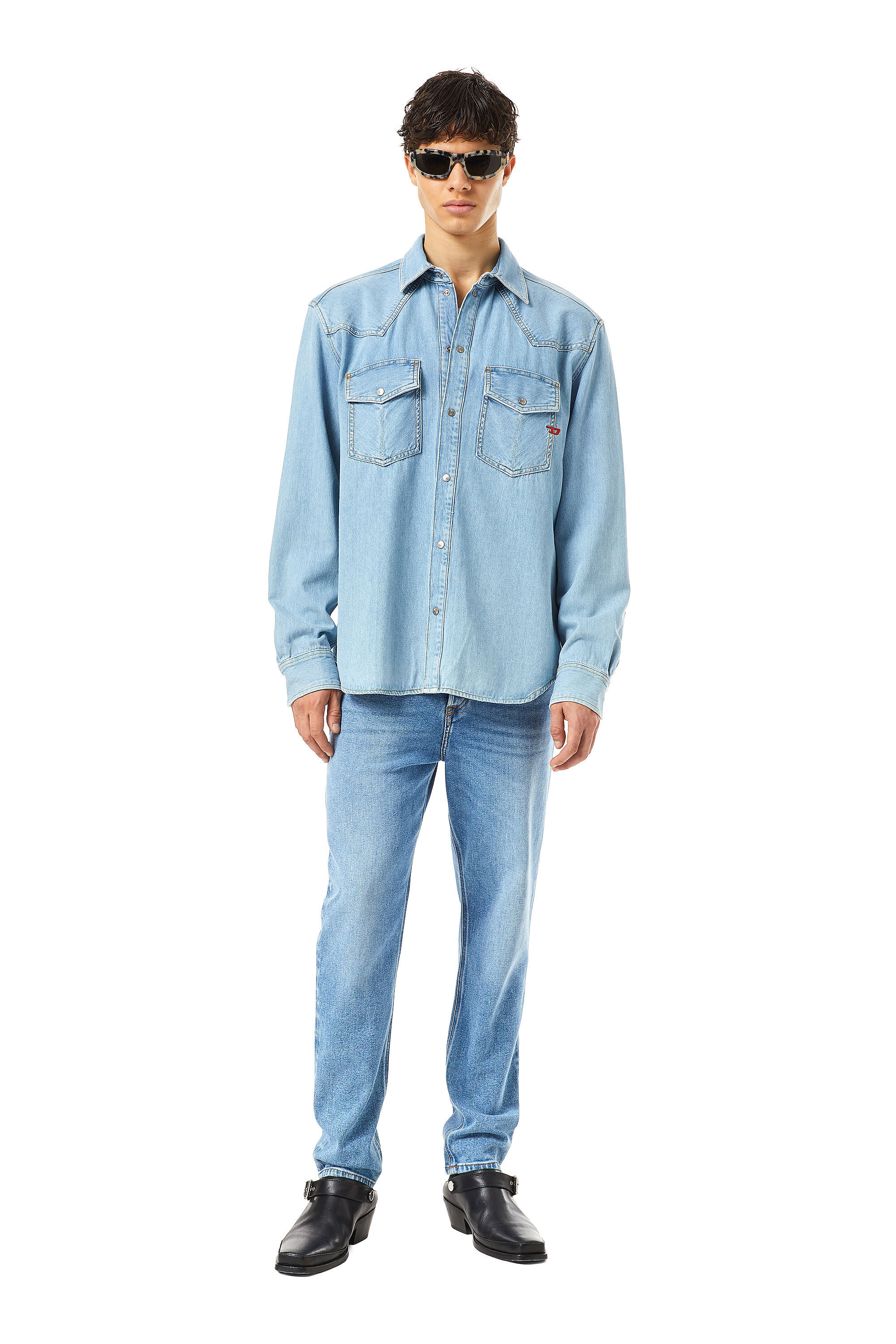 Chemise jean shop diesel homme