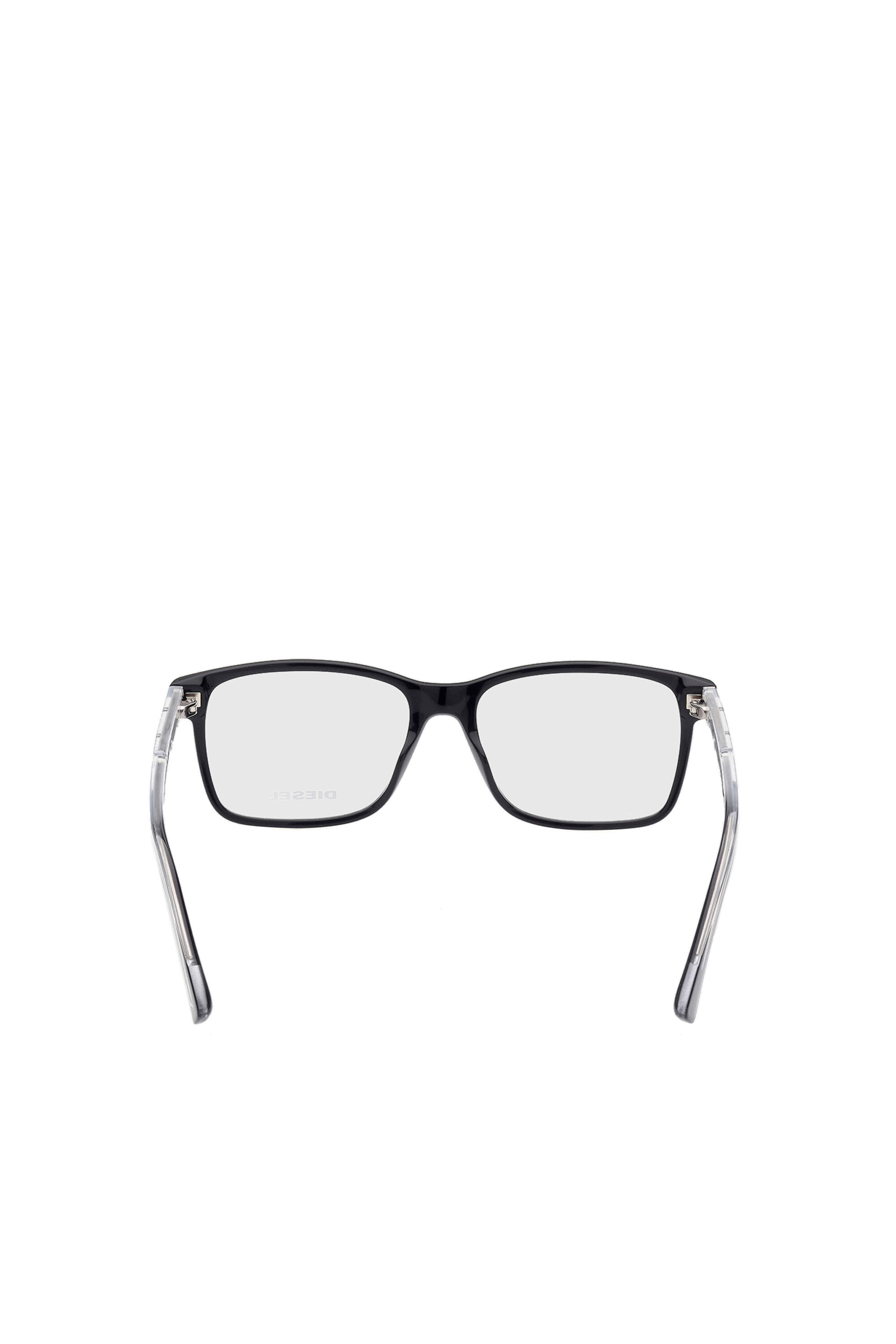 Diesel - DL5407, Lunettes rectangulaires Homme in Noir - 3
