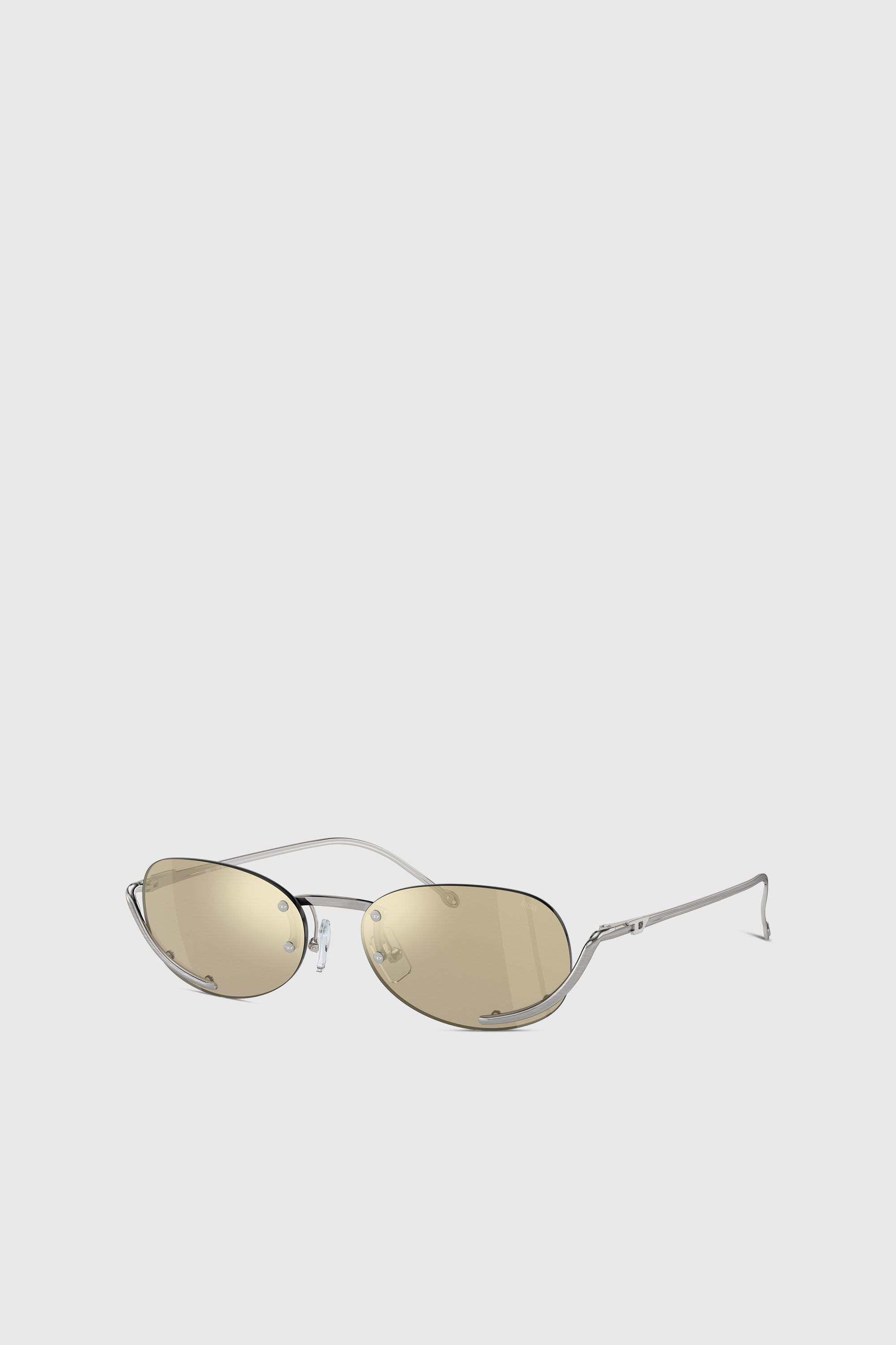 Diesel - 0DL1004, Lunettes de soleil ovales Mixte in Jaune - 5