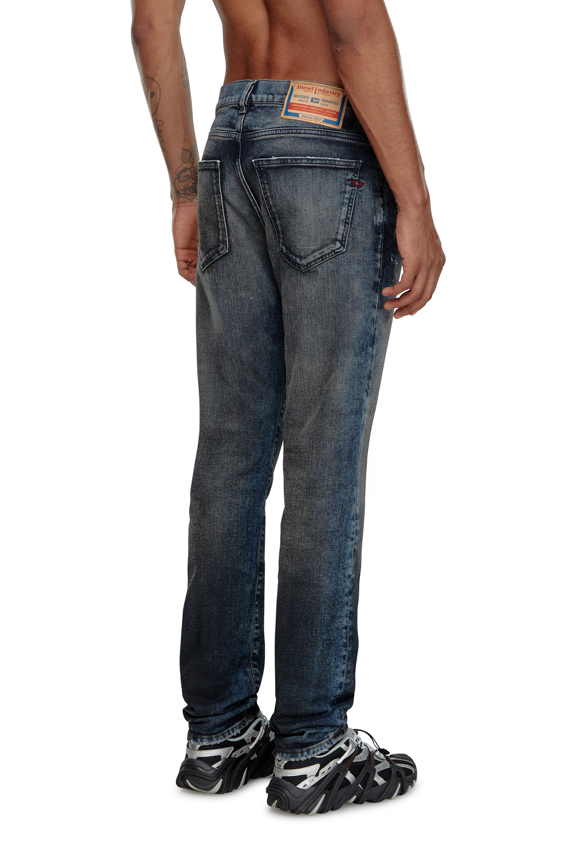 Jeans Slim Homme Bleu Fonce Diesel 2019 D Strukt