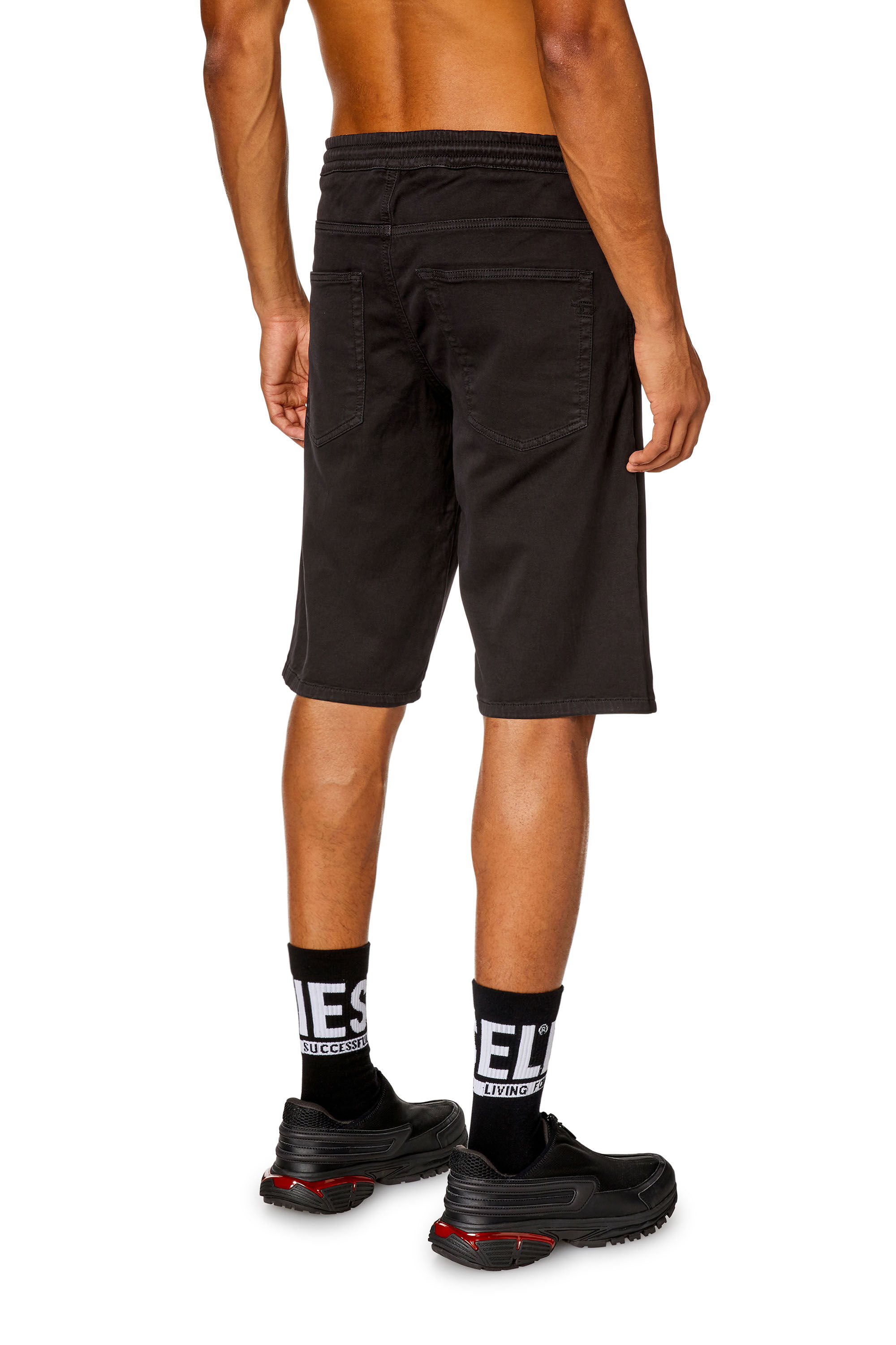 Diesel - 2033 D-KROOLEY-SHORT JOGG, Noir - Image 4