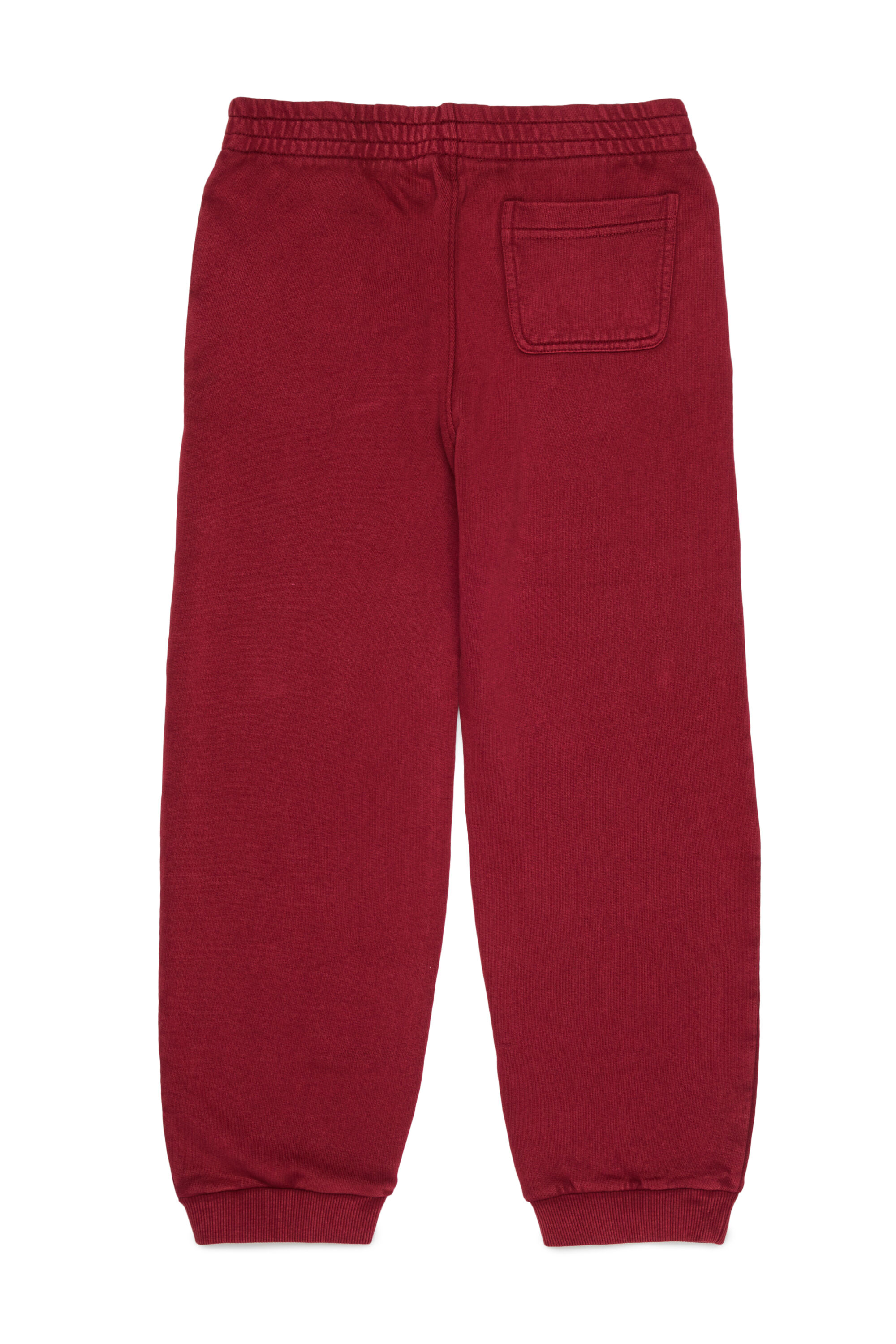 Diesel - PTISEL, Pantalon de surv&ecirc;tement en coton avec logo imprim&eacute; Homme in Rouge - 2
