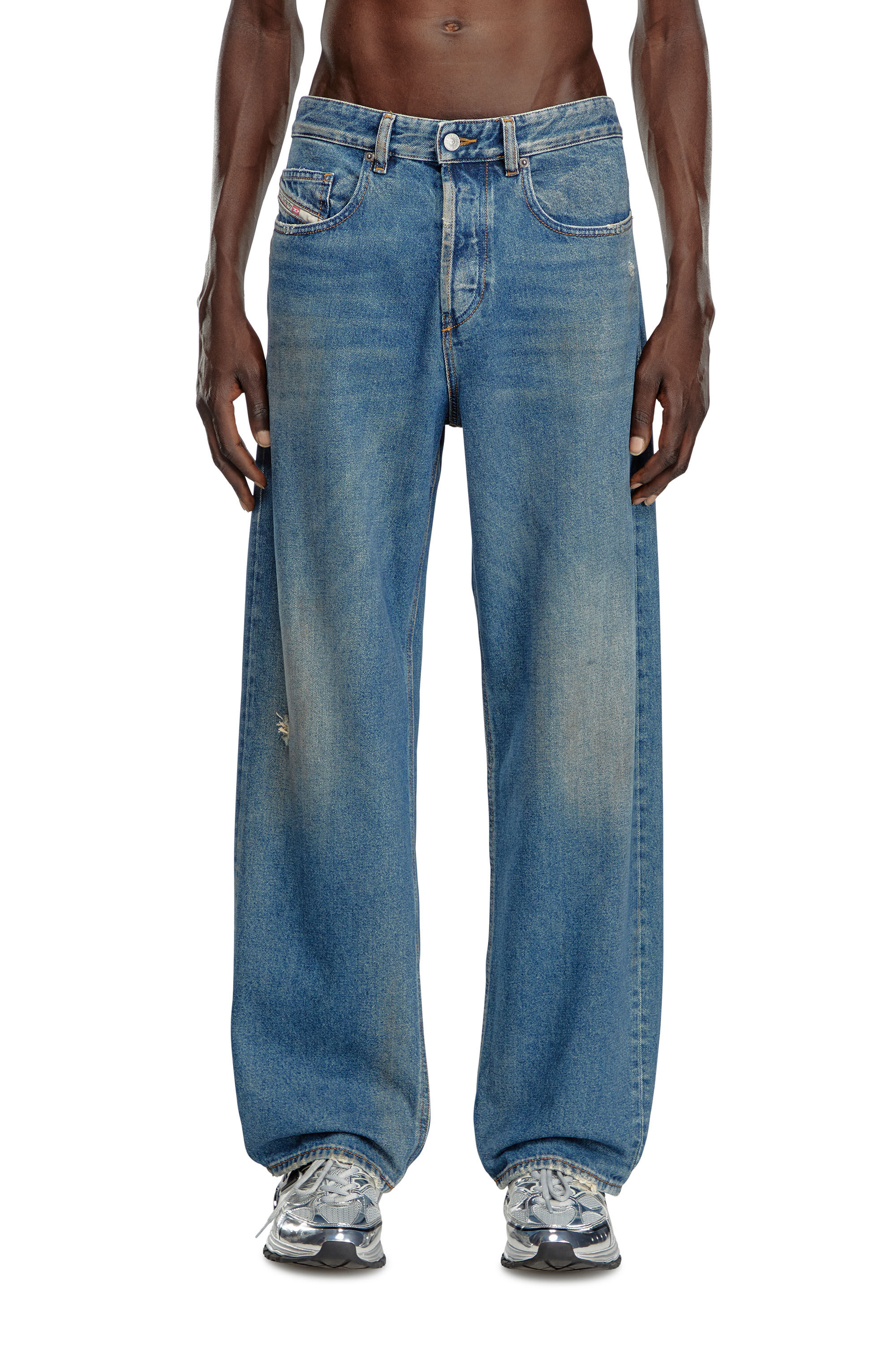 Jean droit 2001 D Macro Bleu moyen Diesel
