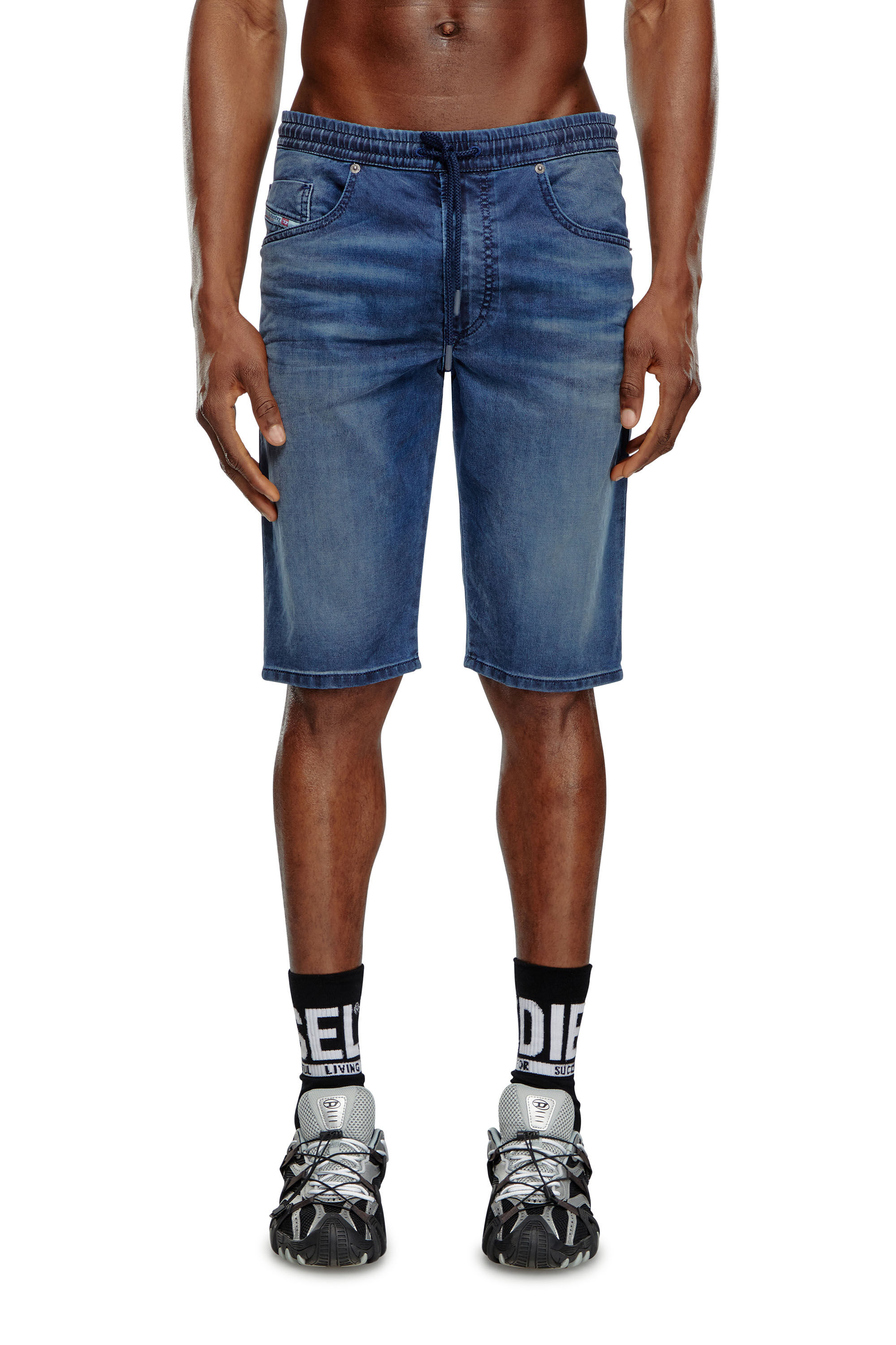 Short chino en JoggJeans Homme Bleu Diesel