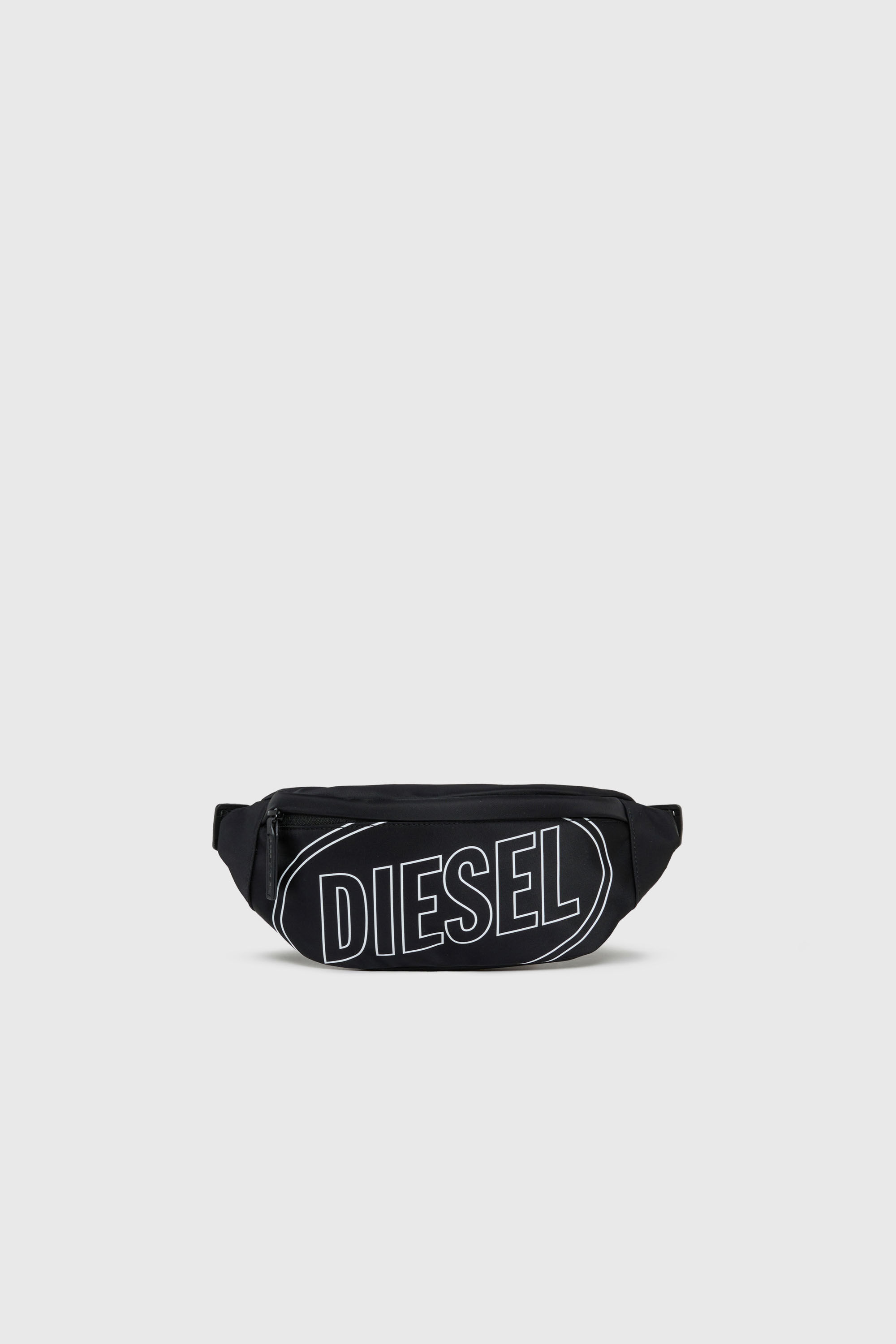 Diesel - WCIRY, WCIRY - Sac en nylon avec logo imprim&eacute; Homme in Noir - 1