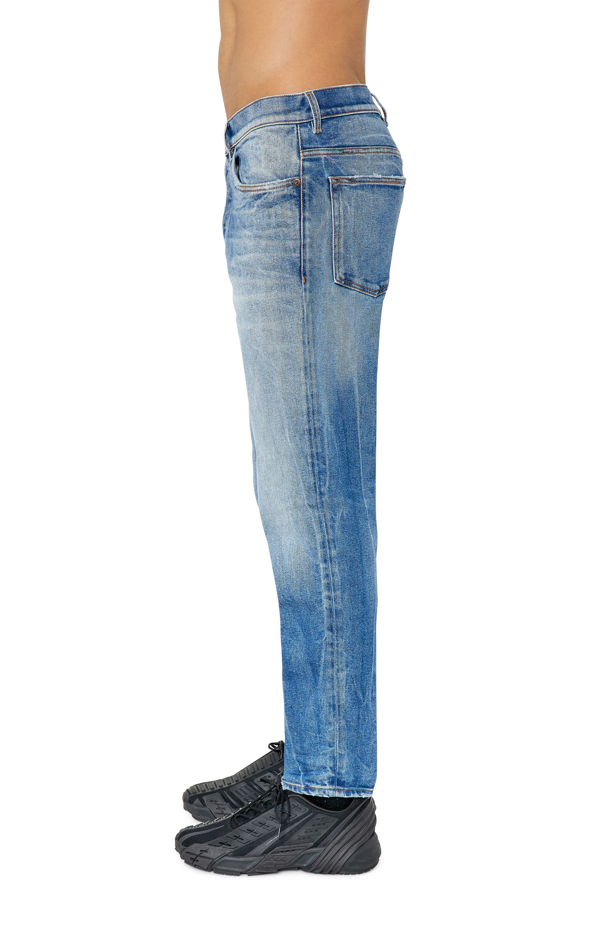 Diesel - 2005 D-Fining 09E85 Tapered Jeans, Bleu Clair - Image 5