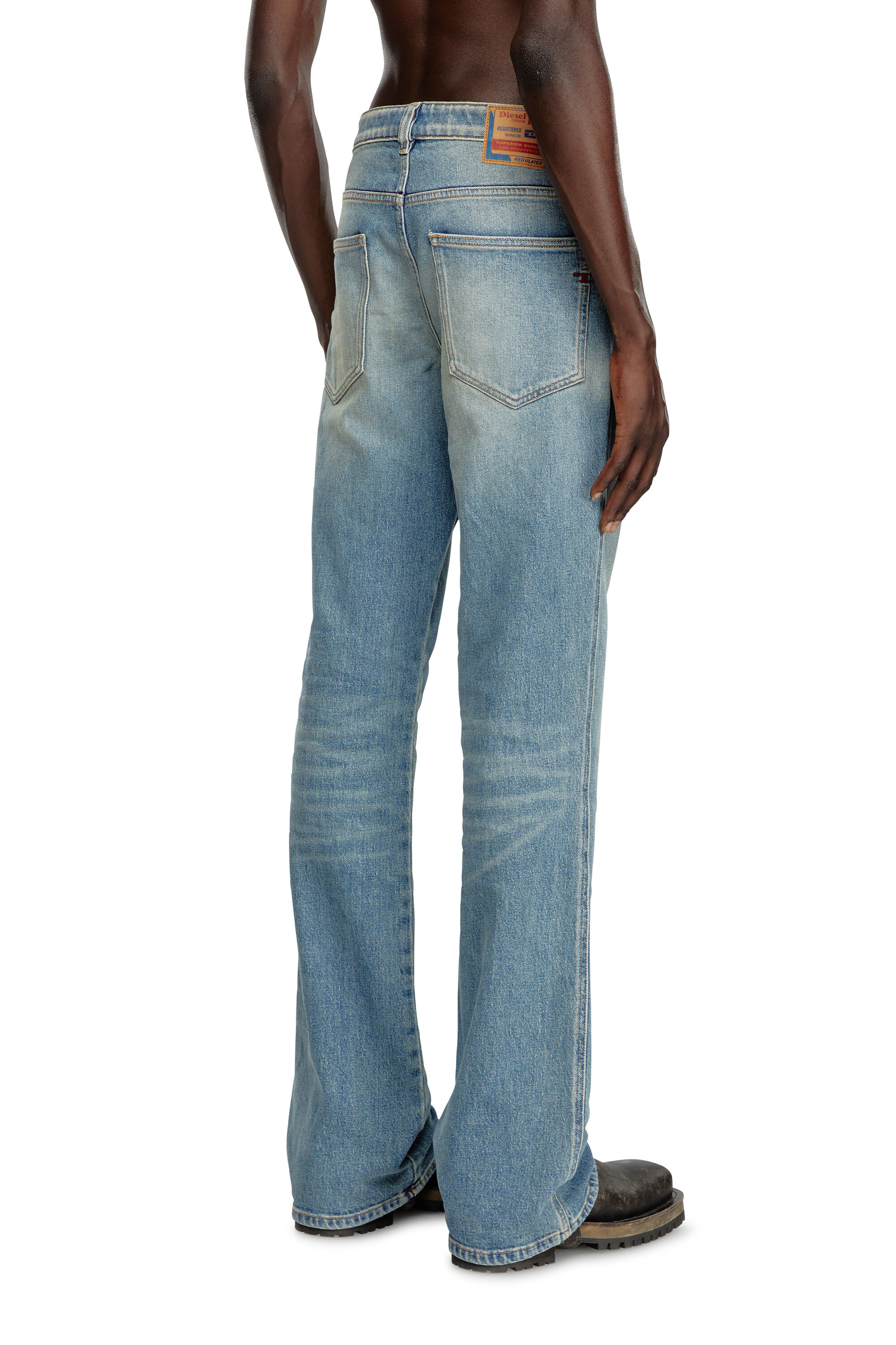 Diesel - Homme Bootcut Jeans 1998 D-Buck 09J55, Bleu Clair - Image 4