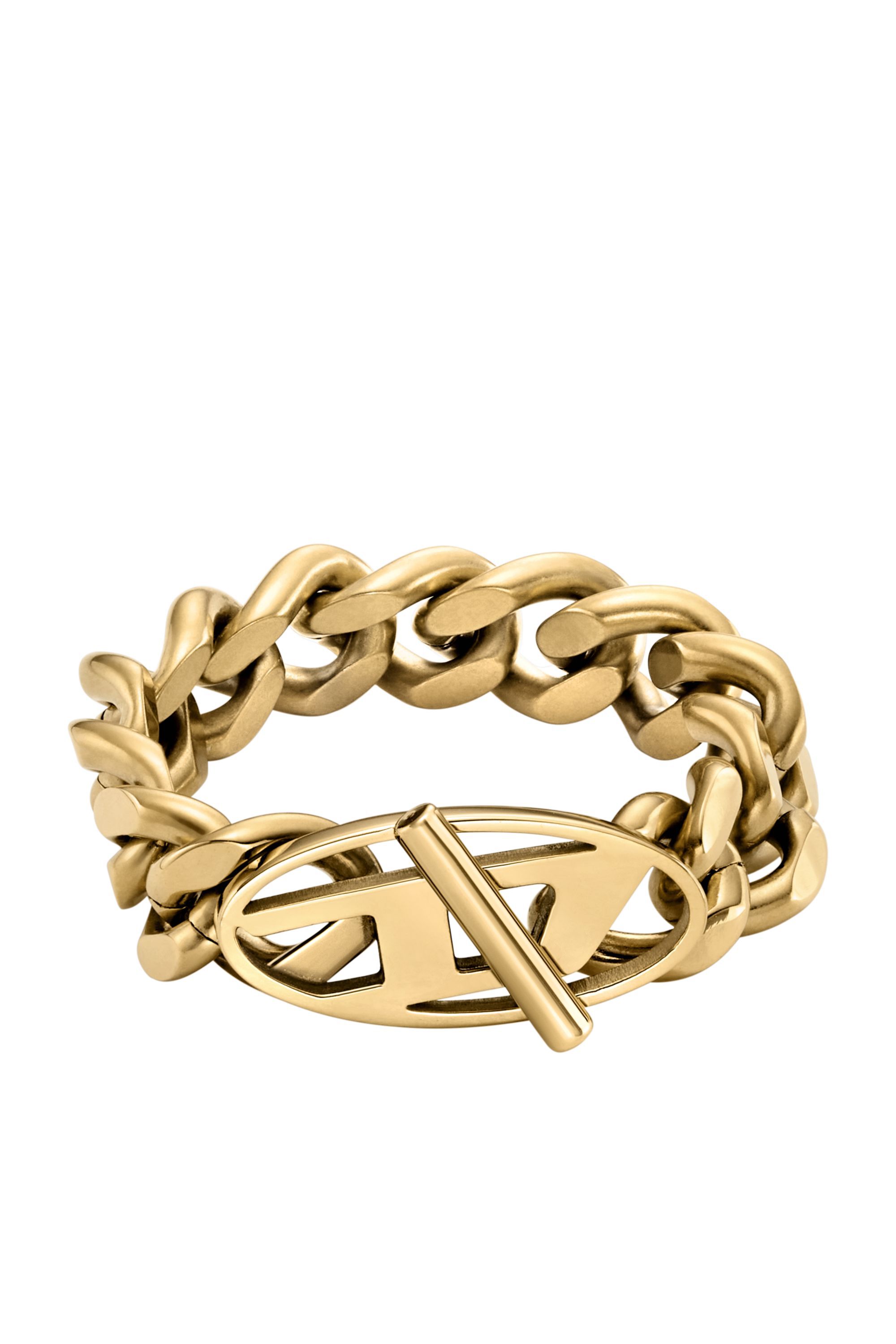 Diesel - DX1568710 JEWEL, Bague chaîne souple en acier inoxydable doré Mixte in Doré - 2