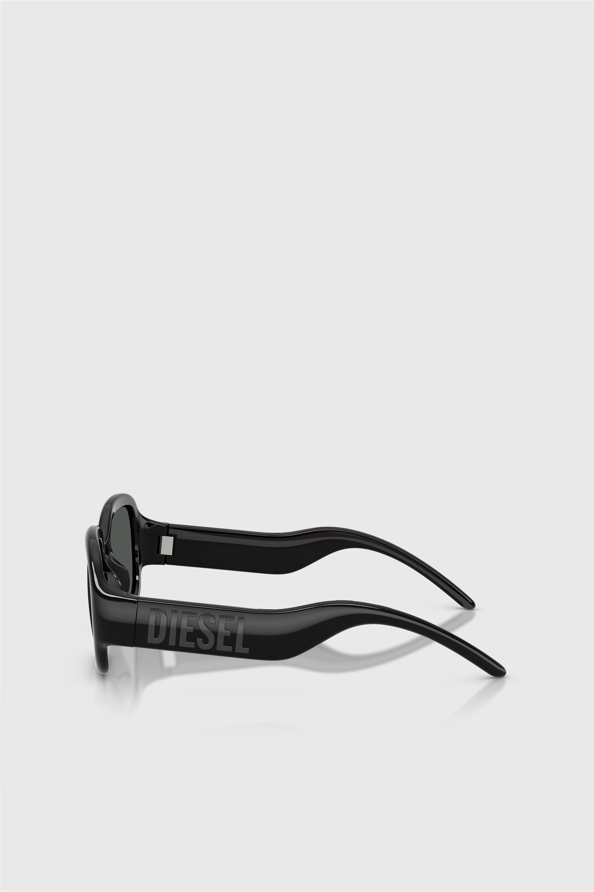 Diesel - 0DL3023U, Unisex's Pillow Sunglasses in Black - 3