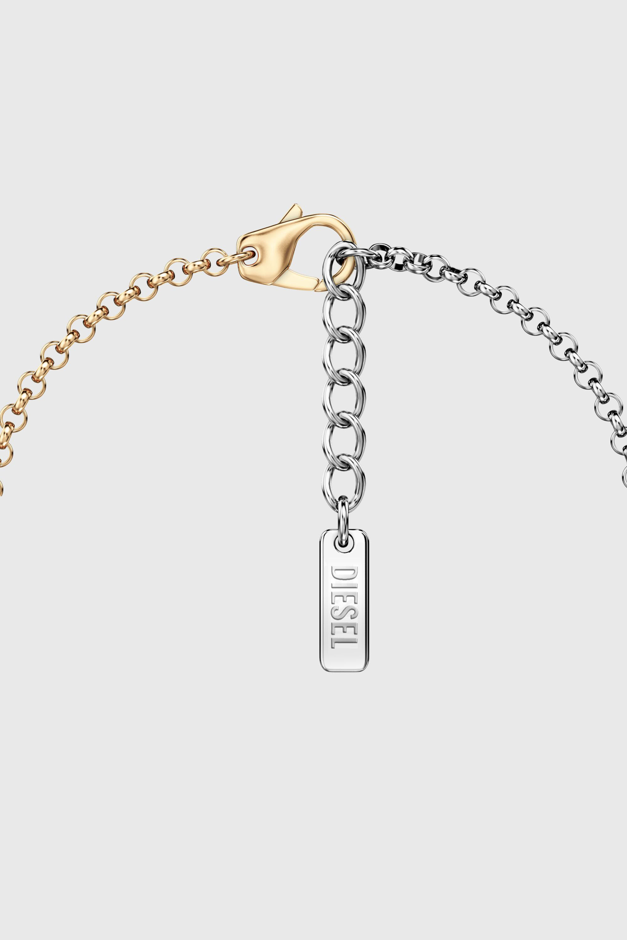 Diesel - DX1686931  JEWELLERY, Bracelet cha&icirc;ne en acier inoxydable Mixte in Gris argent&eacute; - 2