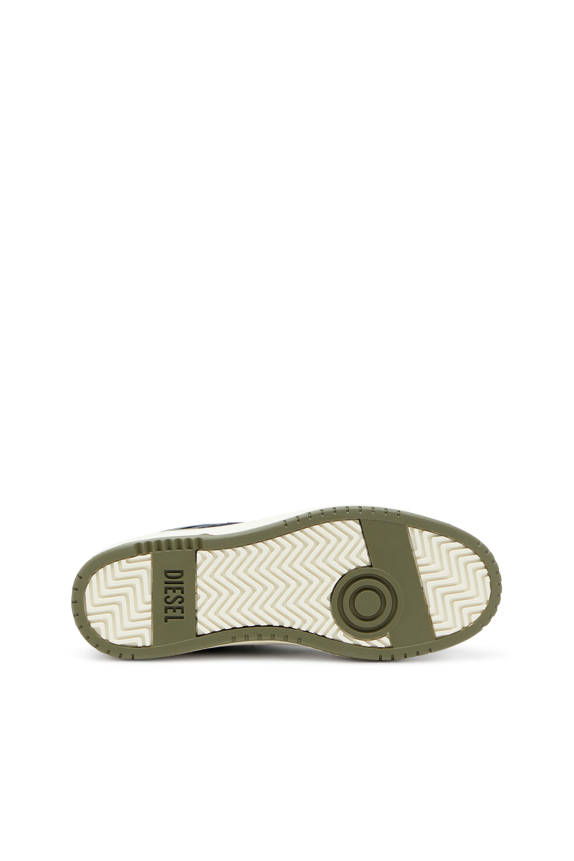 S-OVAL SKATE LOW, Blanc/Vert