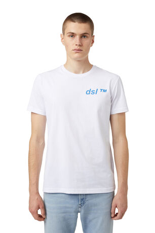 T-shirt en coton avec imprimé dsl™