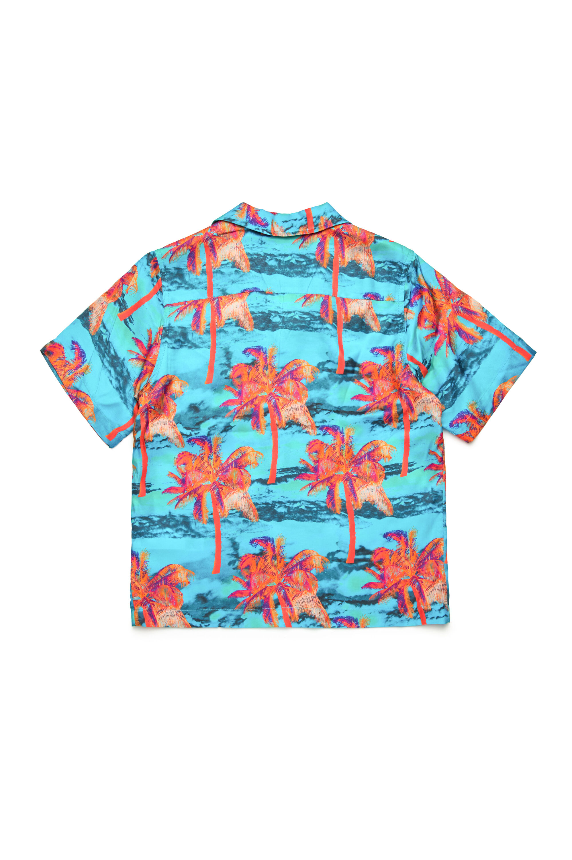 Diesel - MCBMOWTADRIAN, Short bowling avec motif effet palmier Homme in Polychrome - 2