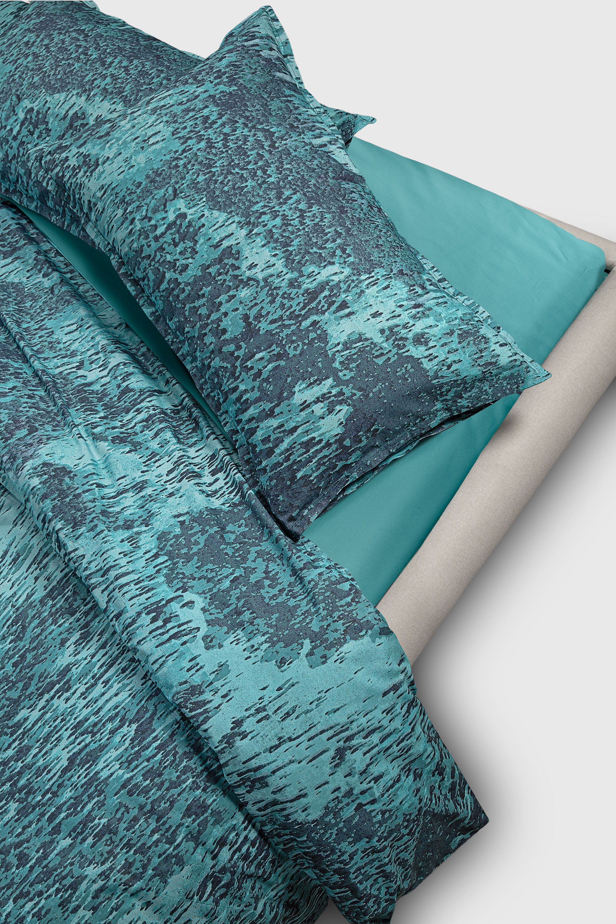 Diesel - 1015009 ACID RAIN - COTTON DUVET COVER O, Housse de Couette en Coton Mixte in Vert - 2