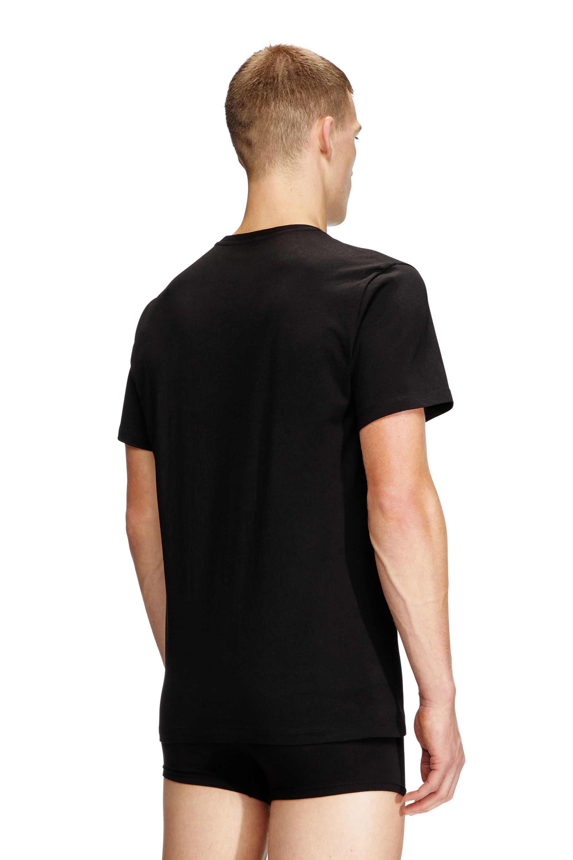 Diesel - RANDAL-D-BOX-3PACK, Lot de trois T-shirts Homme in Noir - 4