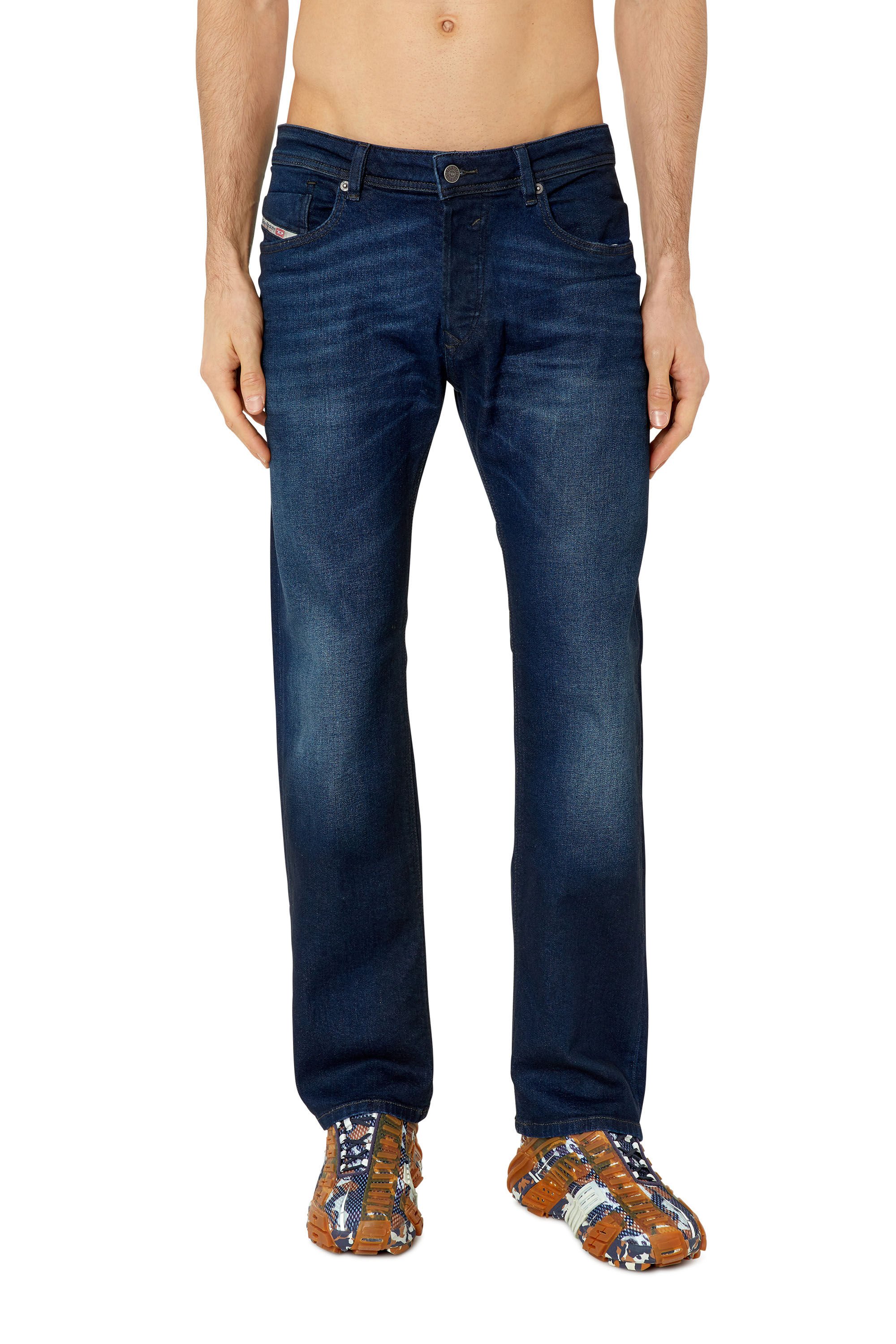 Diesel - Waykee E814W Straight Jeans, Bleu moyen - Image 3