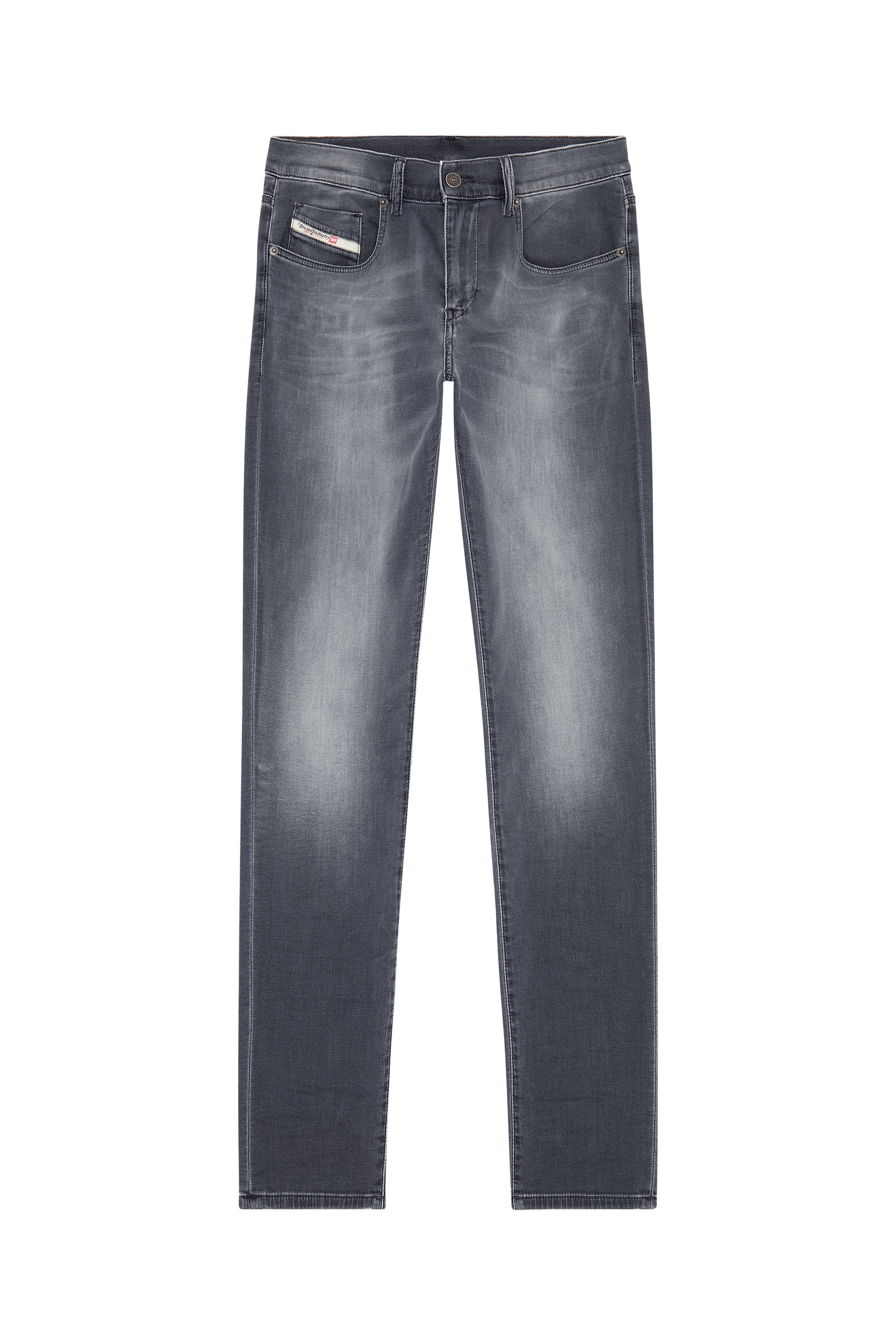 Diesel - Slim 2060 D-Strukt Joggjeans® 068HS Homme, Gris - Image 1