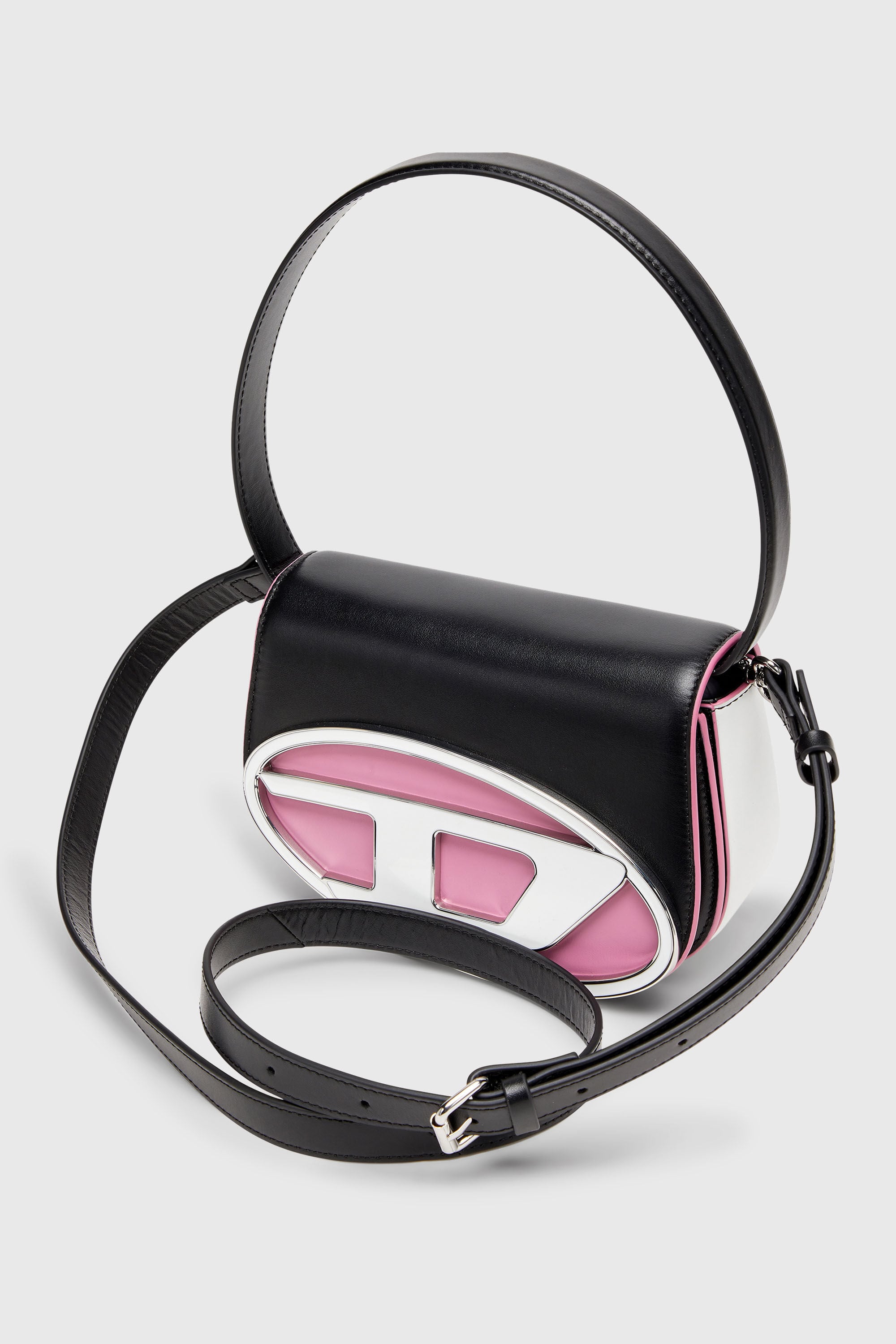 Diesel - 1DR, 1DR - Sac iconique &agrave; bandouli&egrave;re en cuir nappa Femme in Polychrome - 5