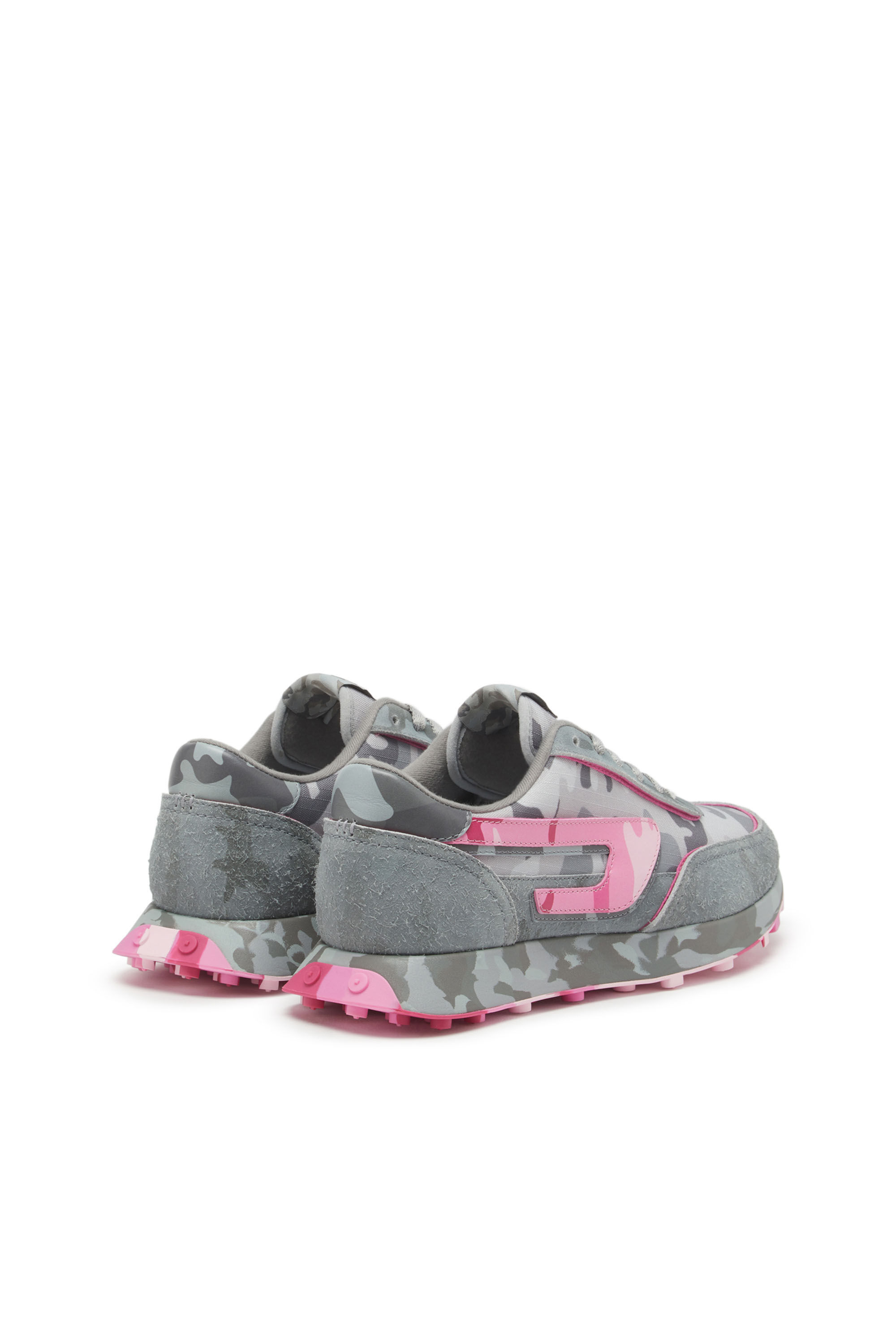 Diesel - S-RACER LC W, S-Racer Lc W - Sneakers basses avec imprimé camouflage Femme in Polychrome - 3