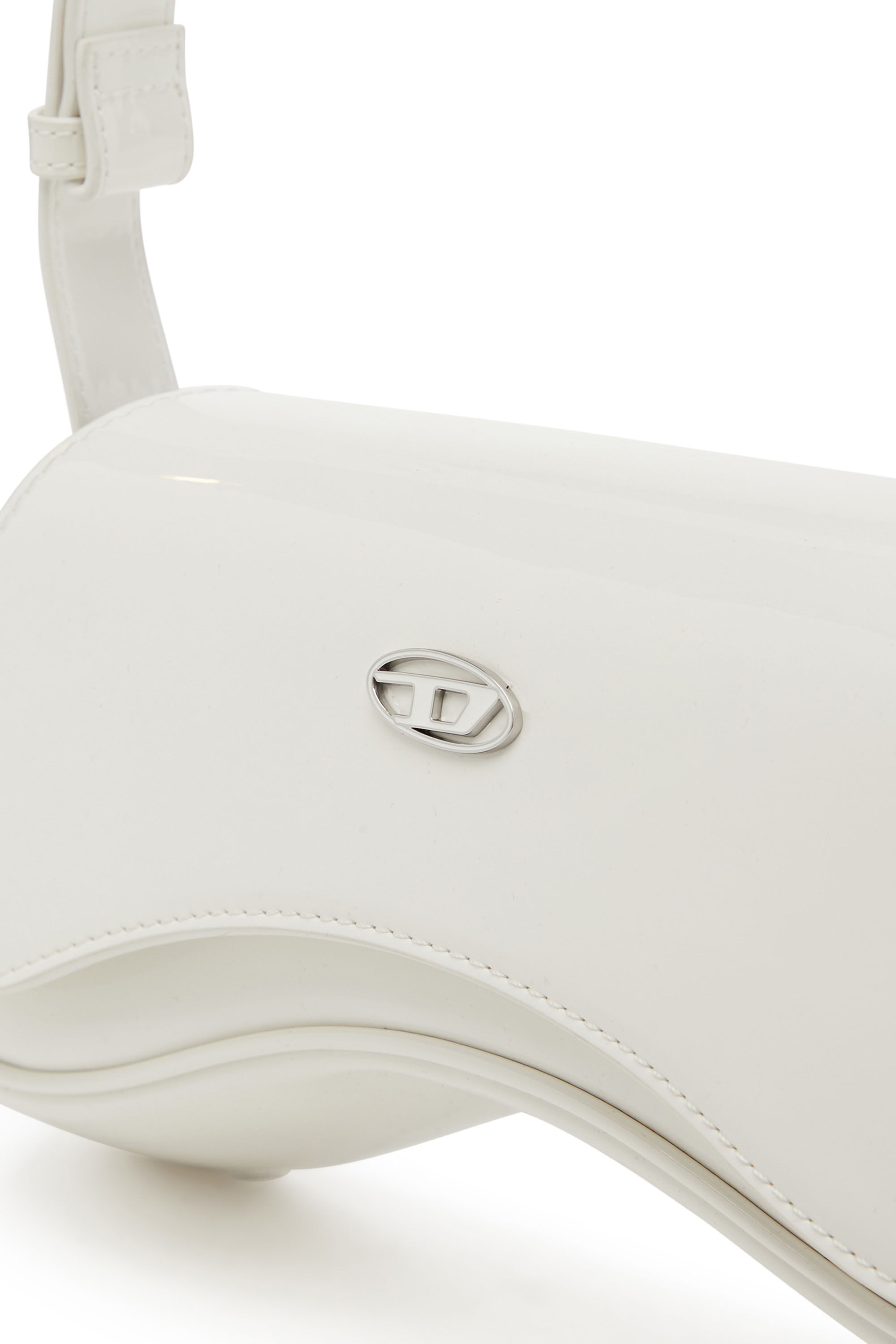 Diesel - PLAY CROSSBODY, Play-Sac à bandoulière glossy Femme in Blanc - 2