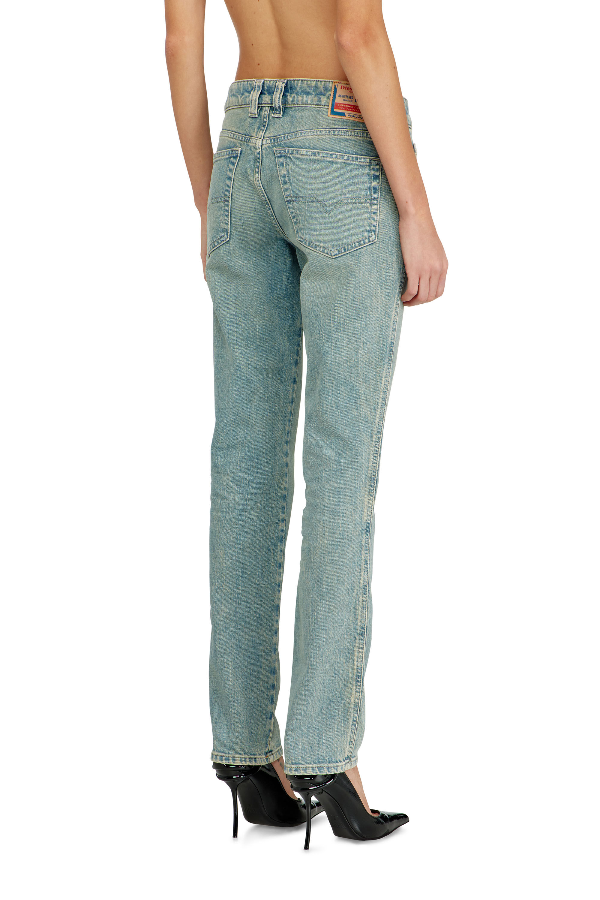 Diesel - Slim Jeans 1992 D-Jiann 09N33 Femme, Bleu moyen - Image 4