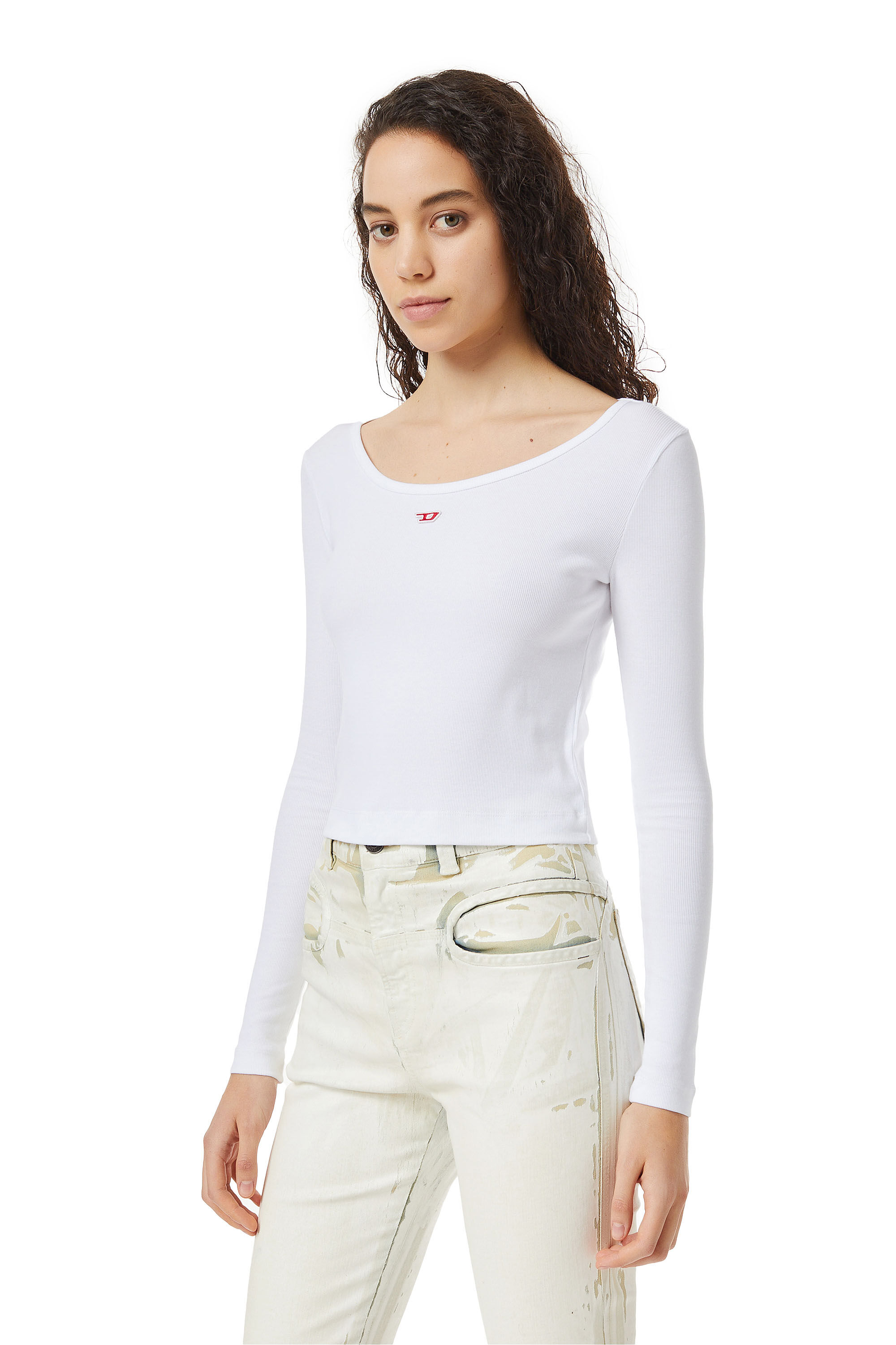 Diesel - T-BALLET-D, Blanc - Image 5