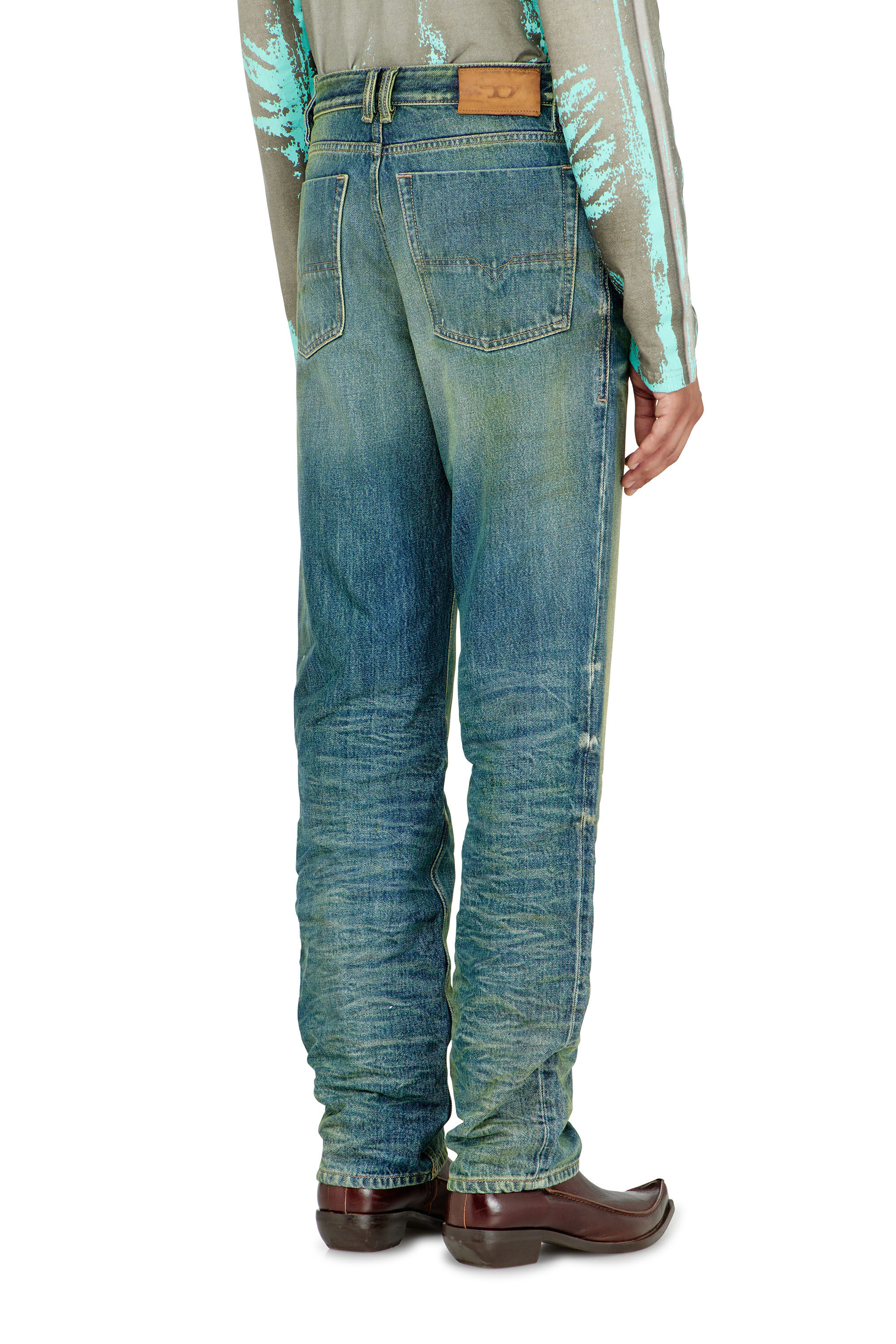 Diesel - Man's Regular Jeans 1991 D-Voeed 007FV, Medium blue - 5