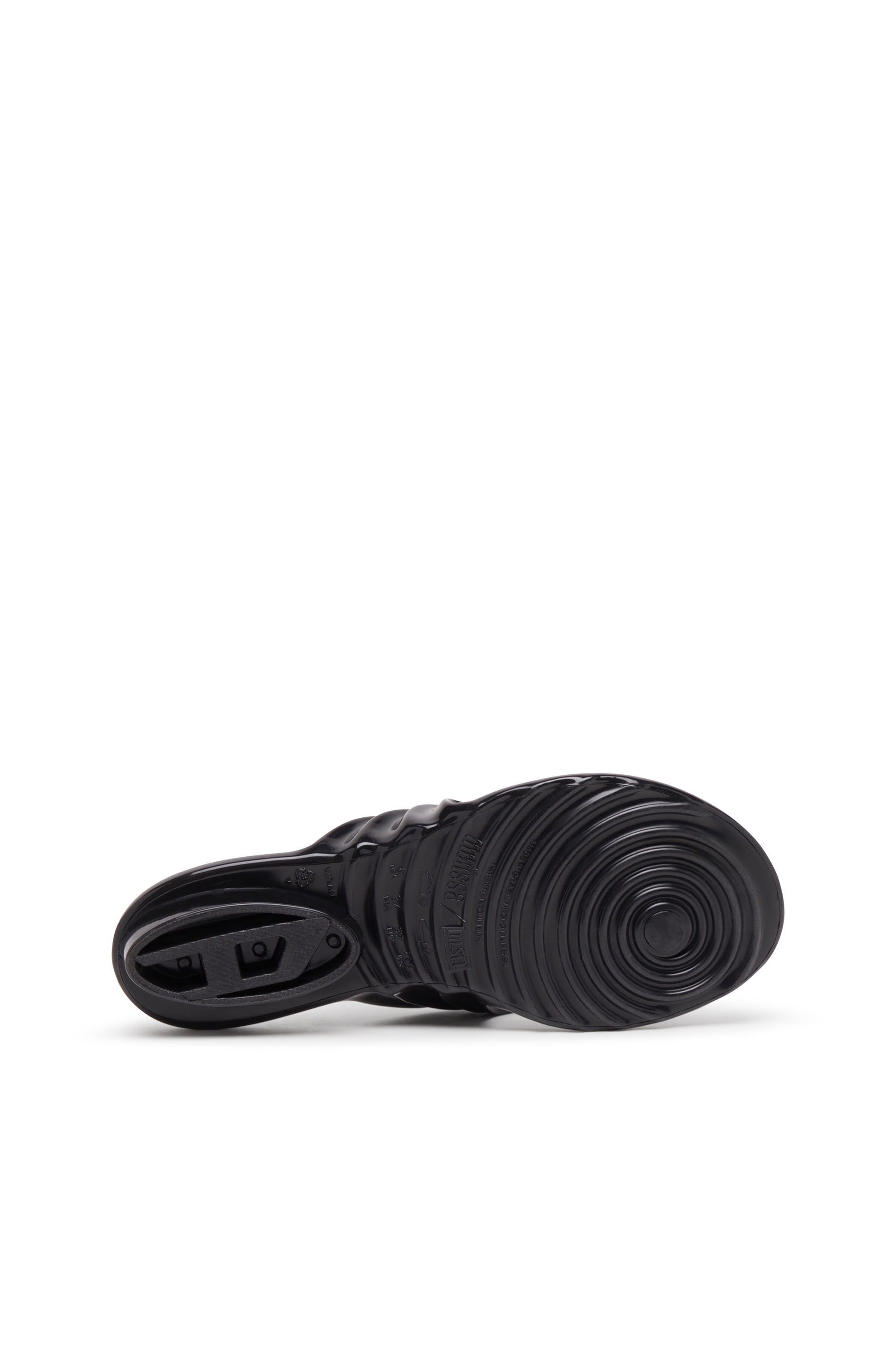Diesel - MELISSA QUANTUM THONG, Tong sculpturale en Melflex® Femme in Noir - 5