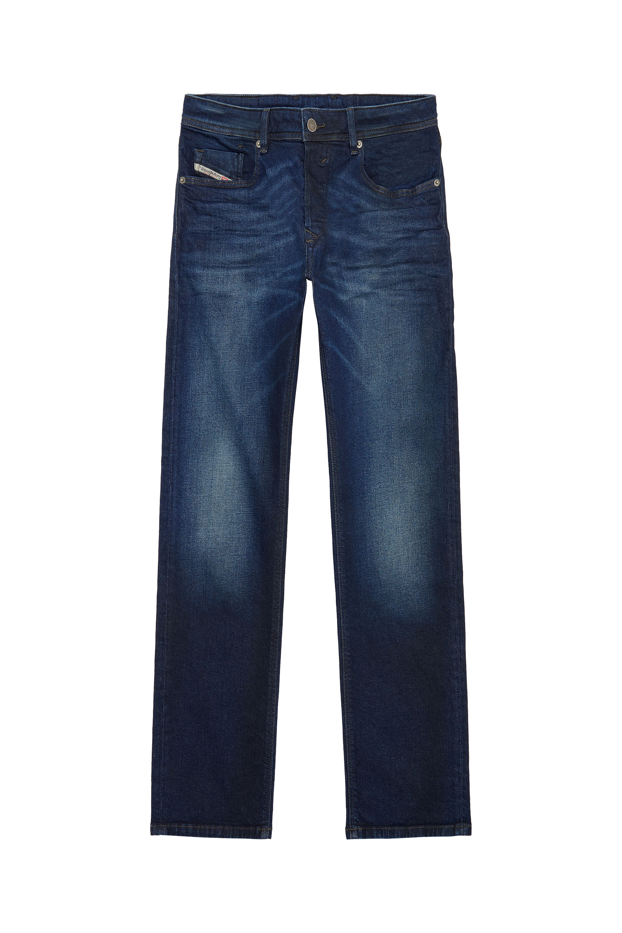 Diesel - Straight Jeans Waykee E814W, Bleu moyen - Image 2