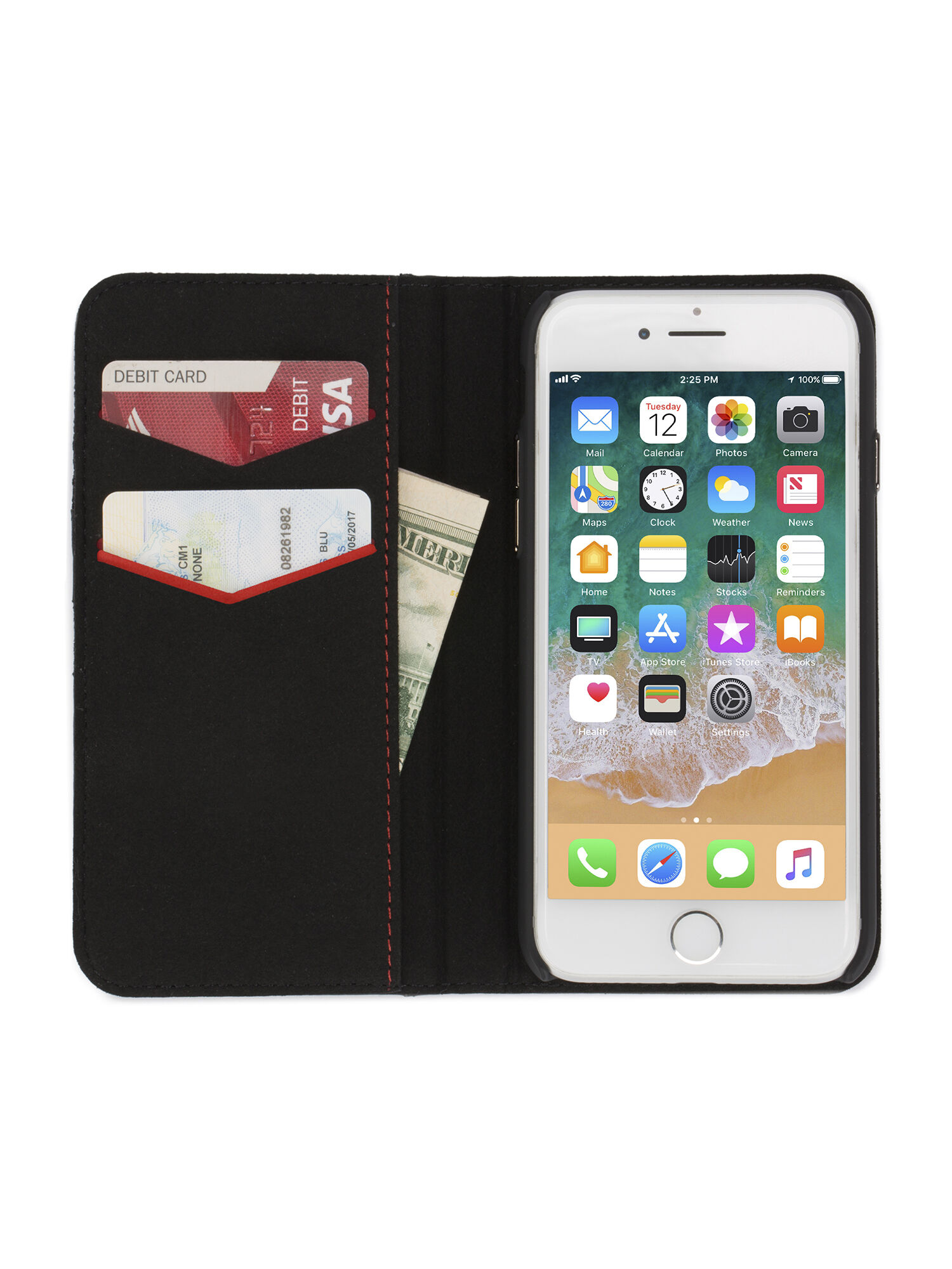 DENIM IPHONE 8 PLUS/7 PLUS FOLIO, Jean Bleu